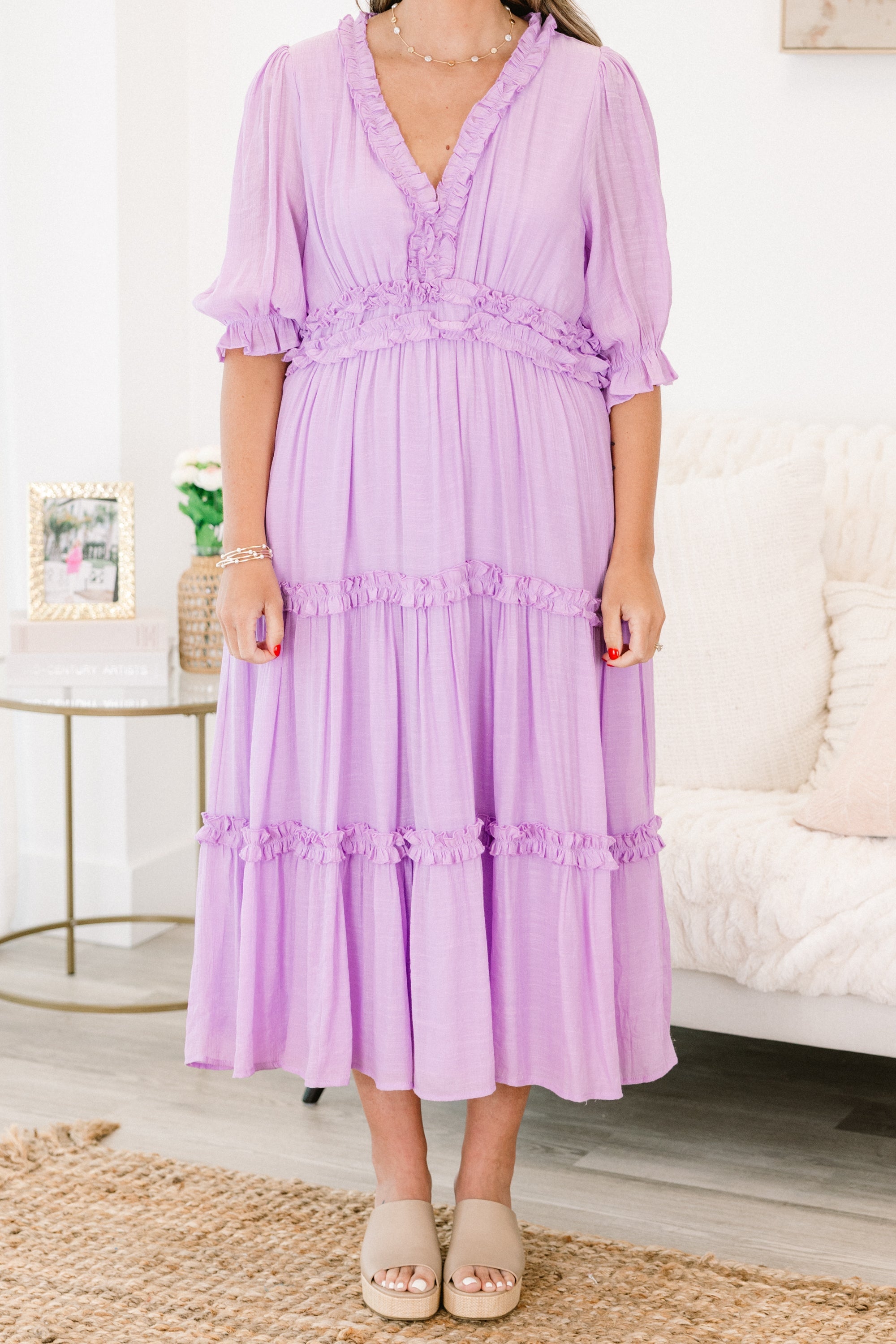 Make A Statement Maxi Dress, Lilac