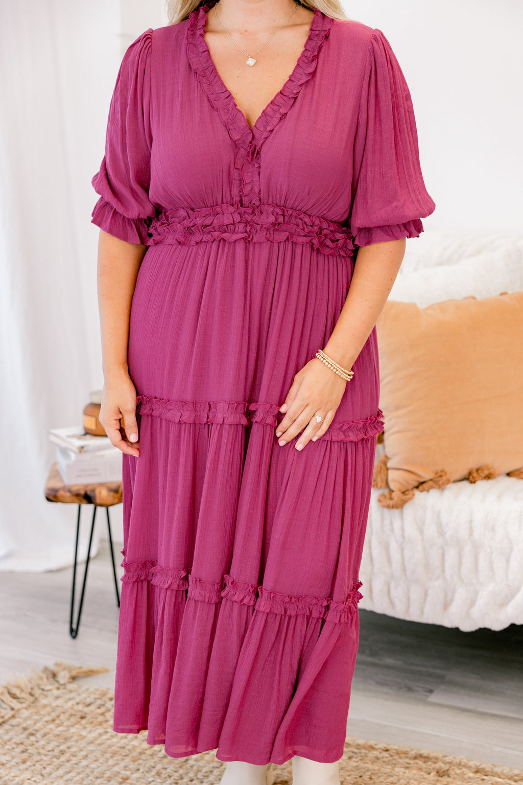 Make A Statement Maxi Dress, Plum