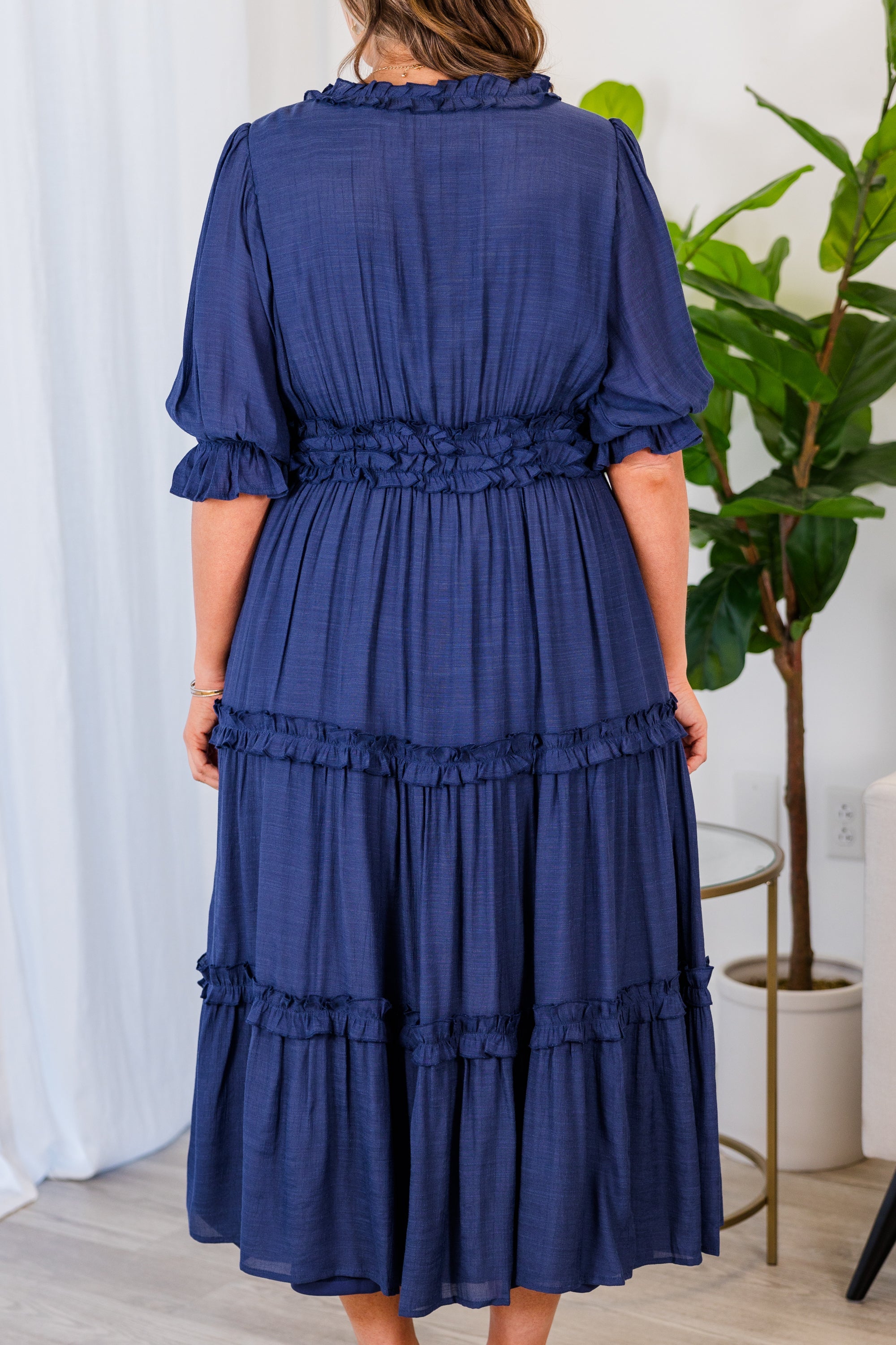 Make A Statement Maxi Dress, Navy