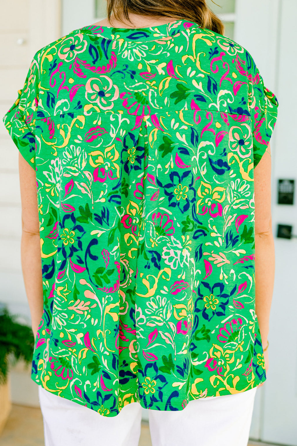 Make It Clear Top, Green