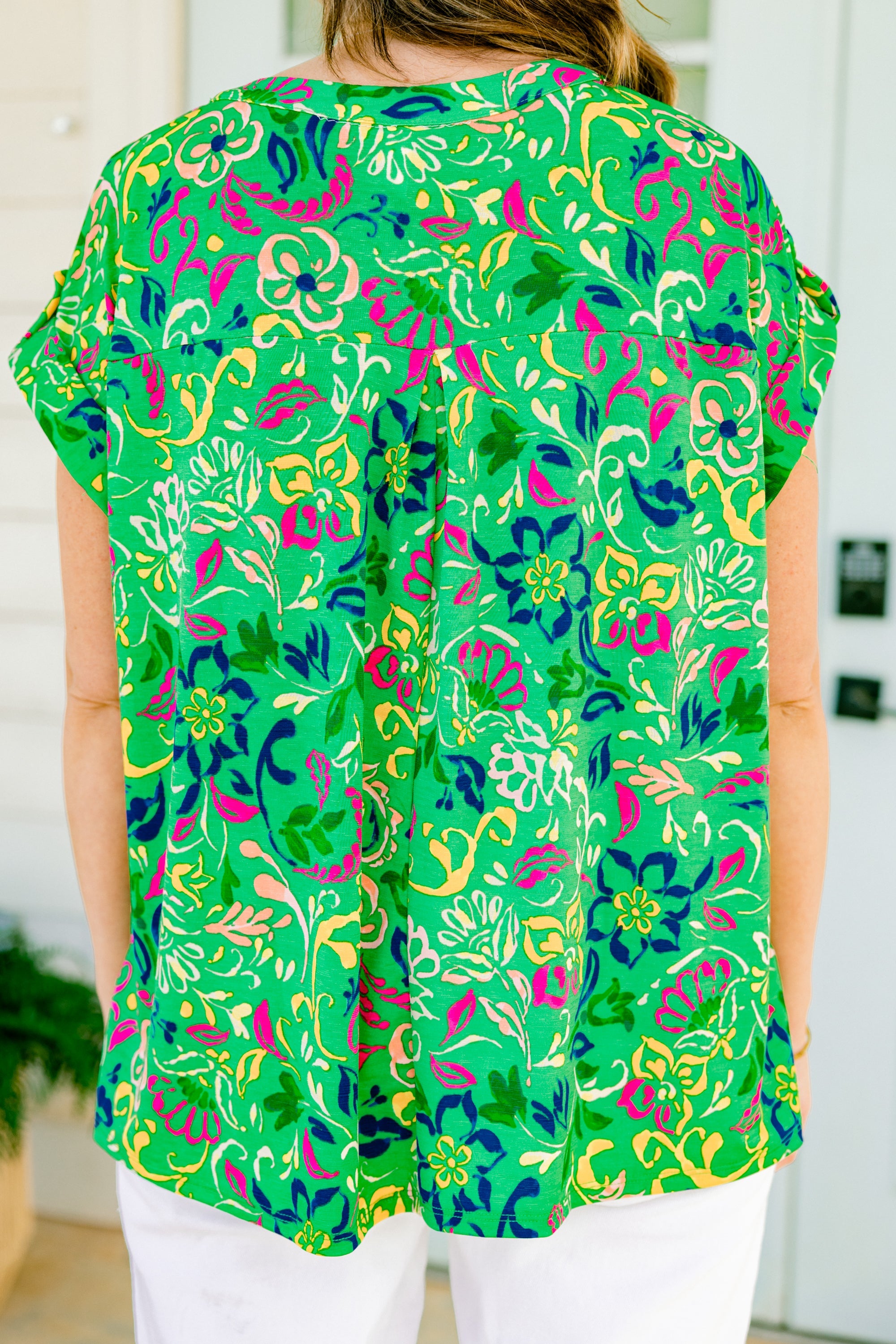 Make It Clear Top, Green