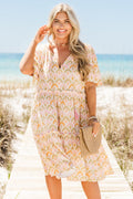 Making My Move Dress, Cream Mix