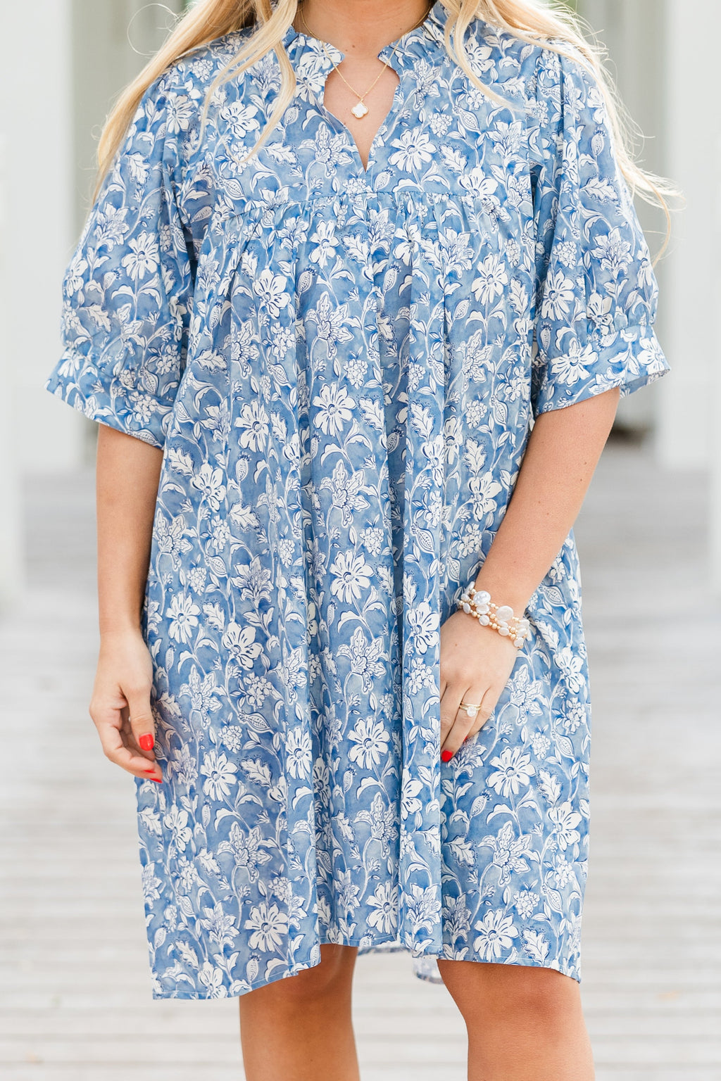 Make My Night Dress, Blue Grey