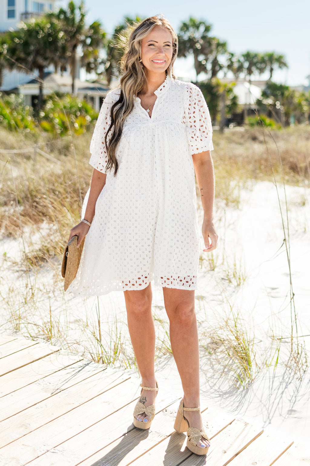Make My Night Dress, White