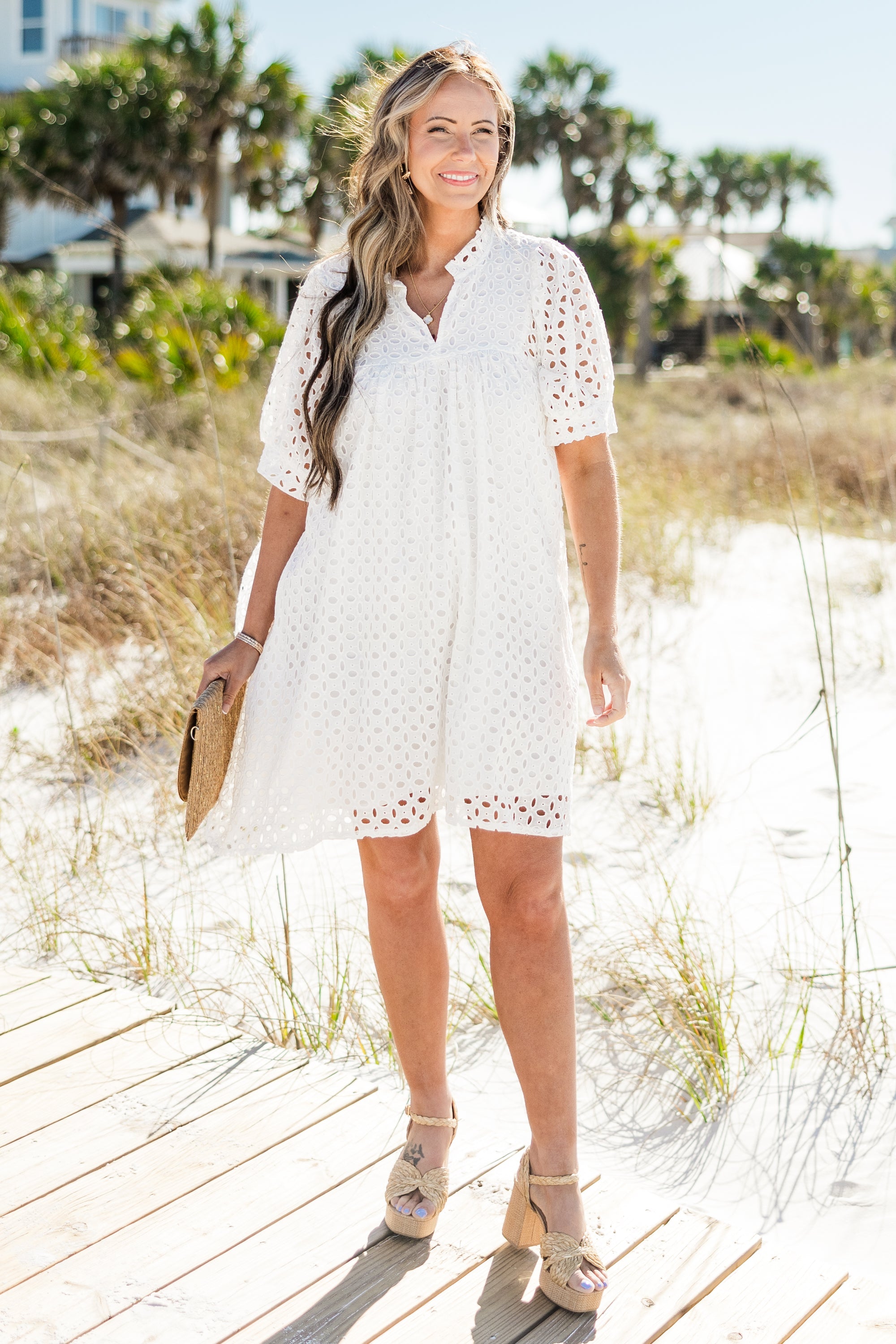 Make My Night Dress, White