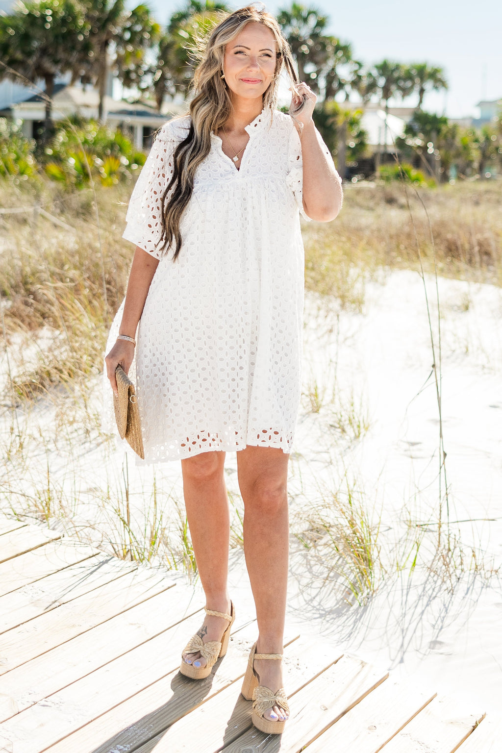 Make My Night Dress, White