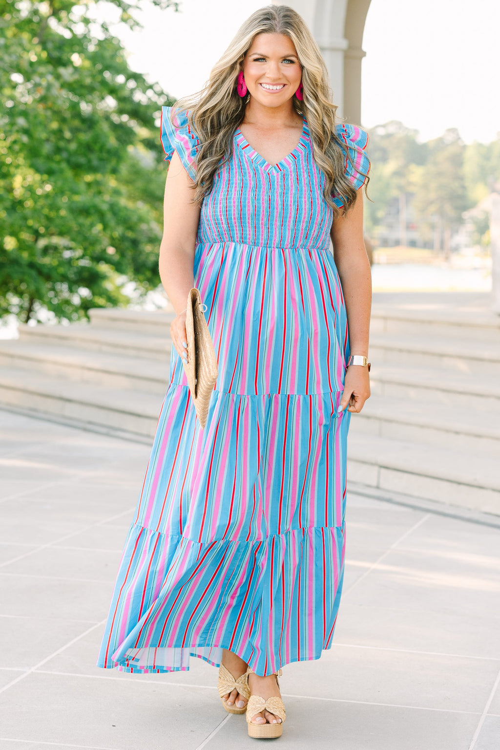 Make Up For Lost Time Dress, Blue