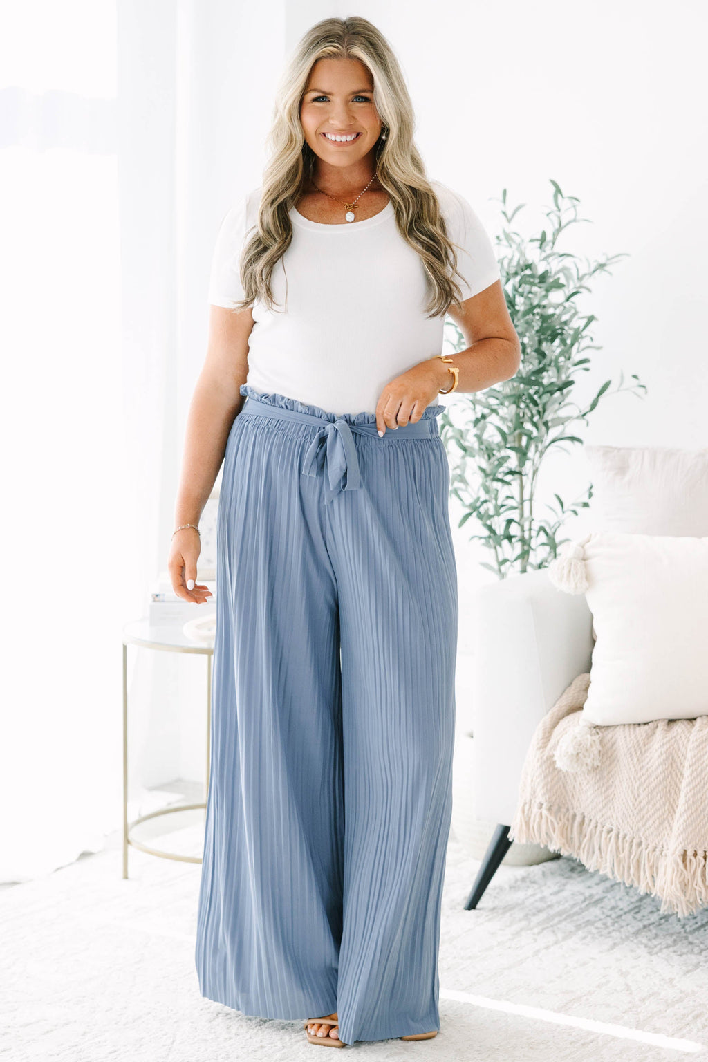Making My Debut Pants, Blue