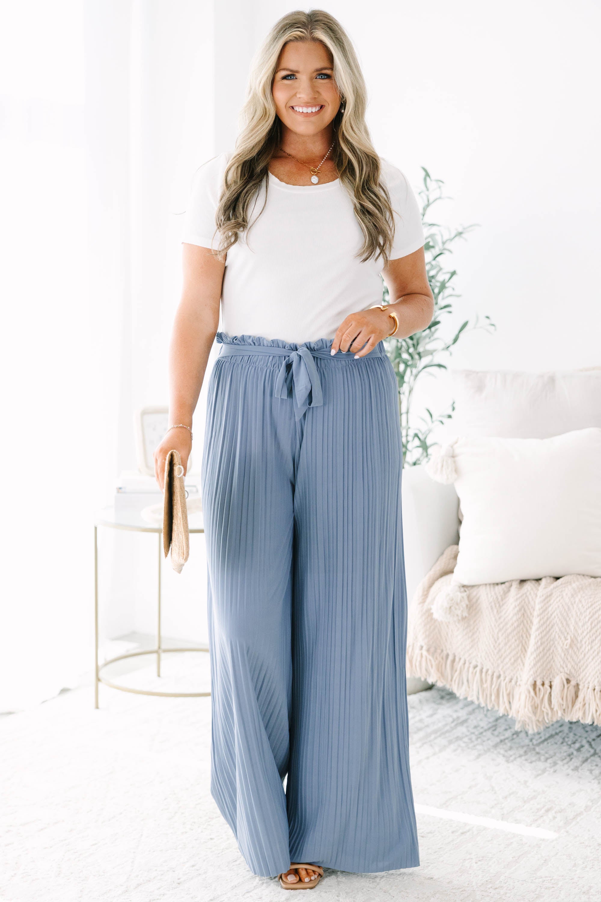 Making My Debut Pants, Blue