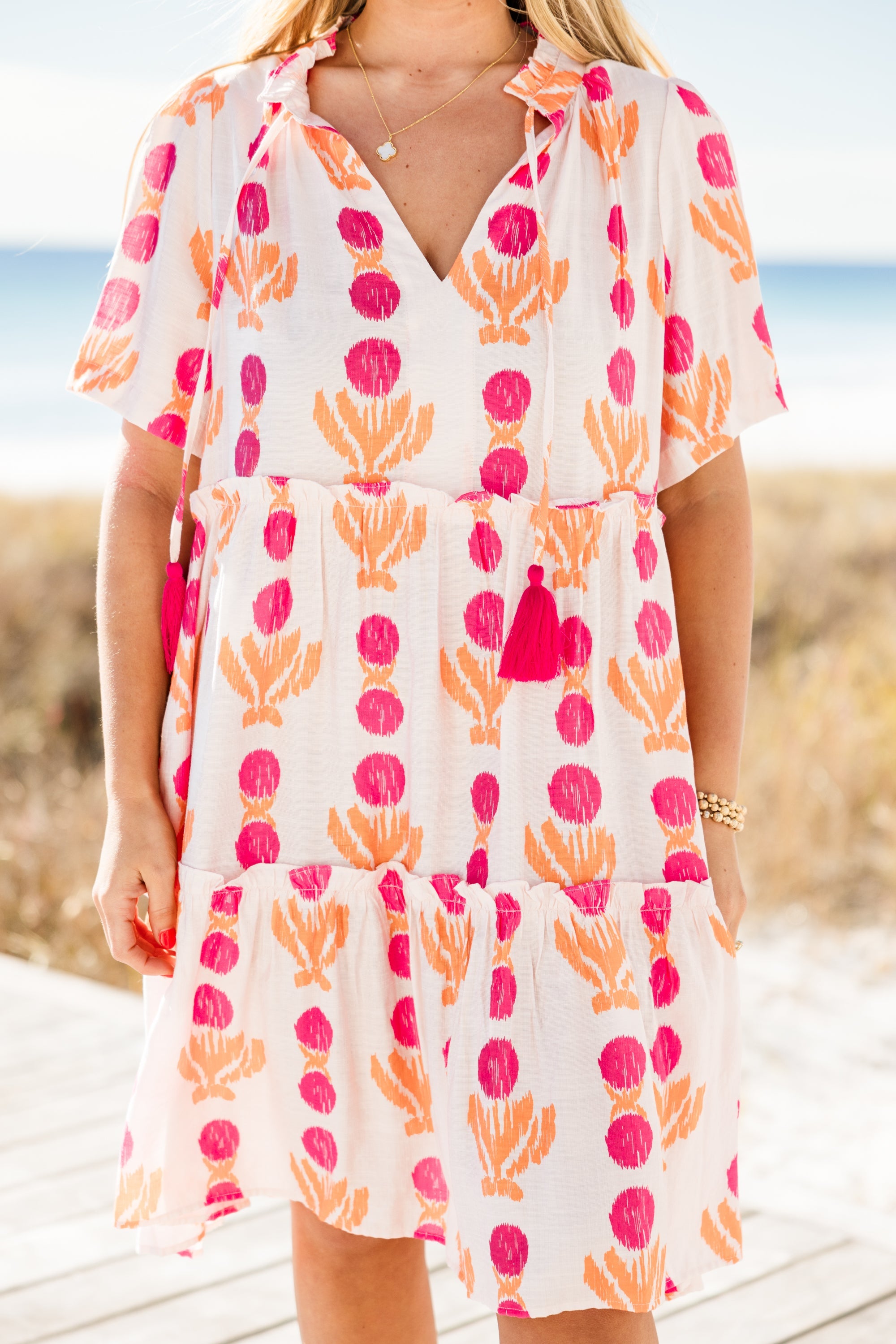 Making My Move Dress, Pink