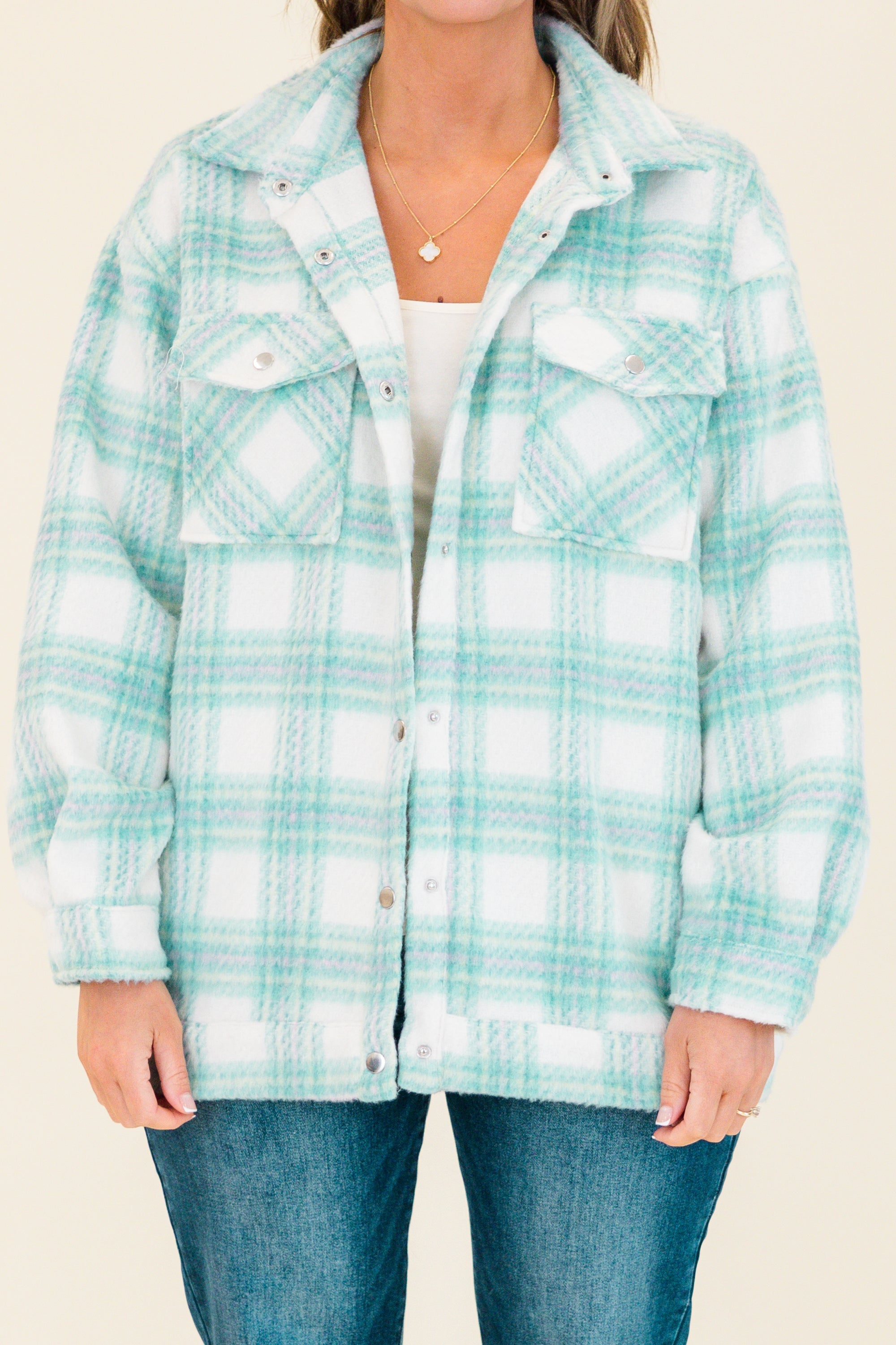 Many Directions Jacket, Teal