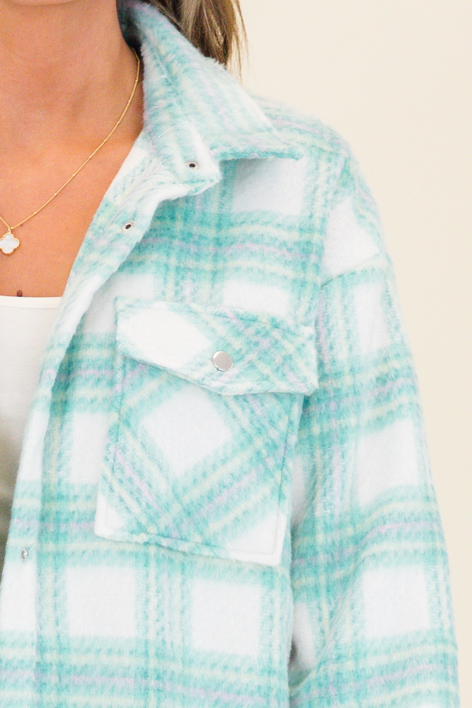 Many Directions Jacket, Teal