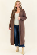 Maple Leaf Cardigan, Brown