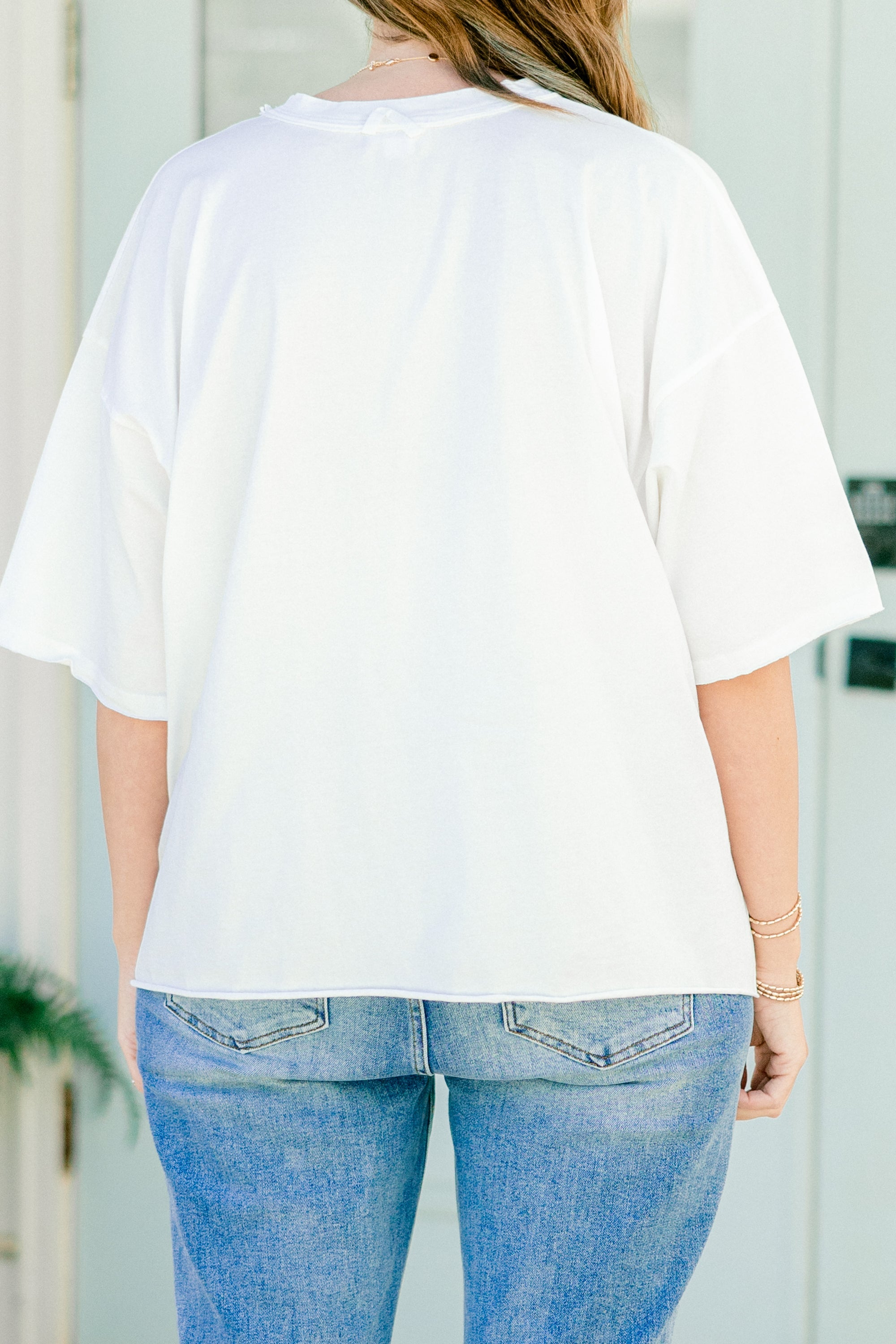 Martini & Lobsters Vintage Wash Tee, White