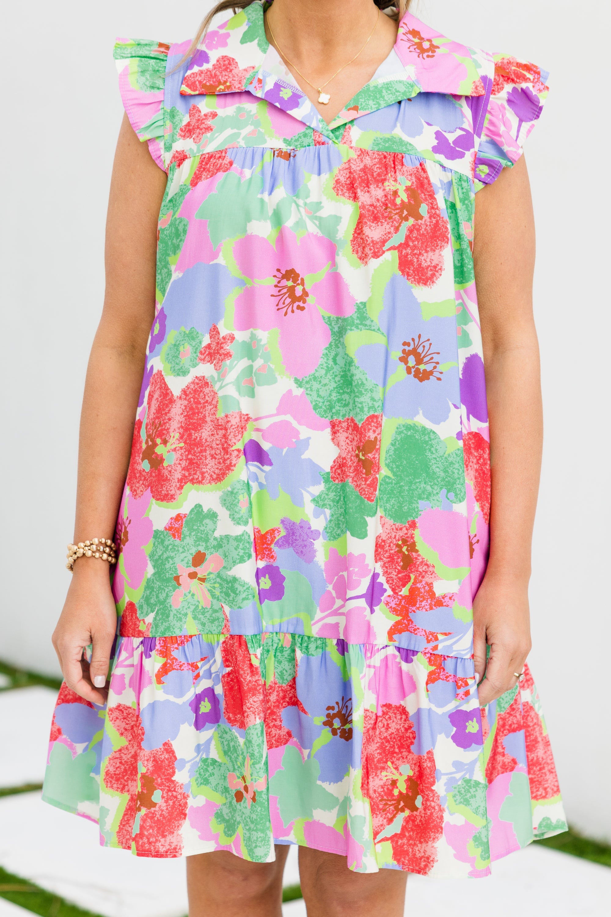 Me And The Meadow Dress, Cream