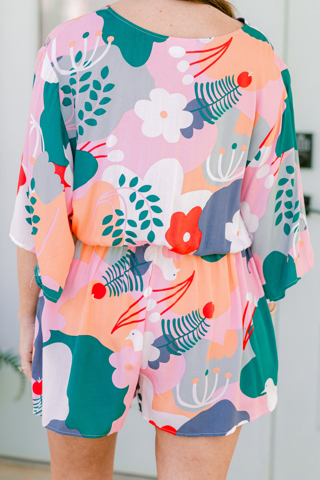 Meant For Me Romper, Blue