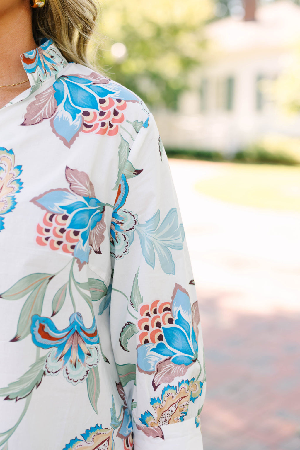 Meant For Moments Top, Blue