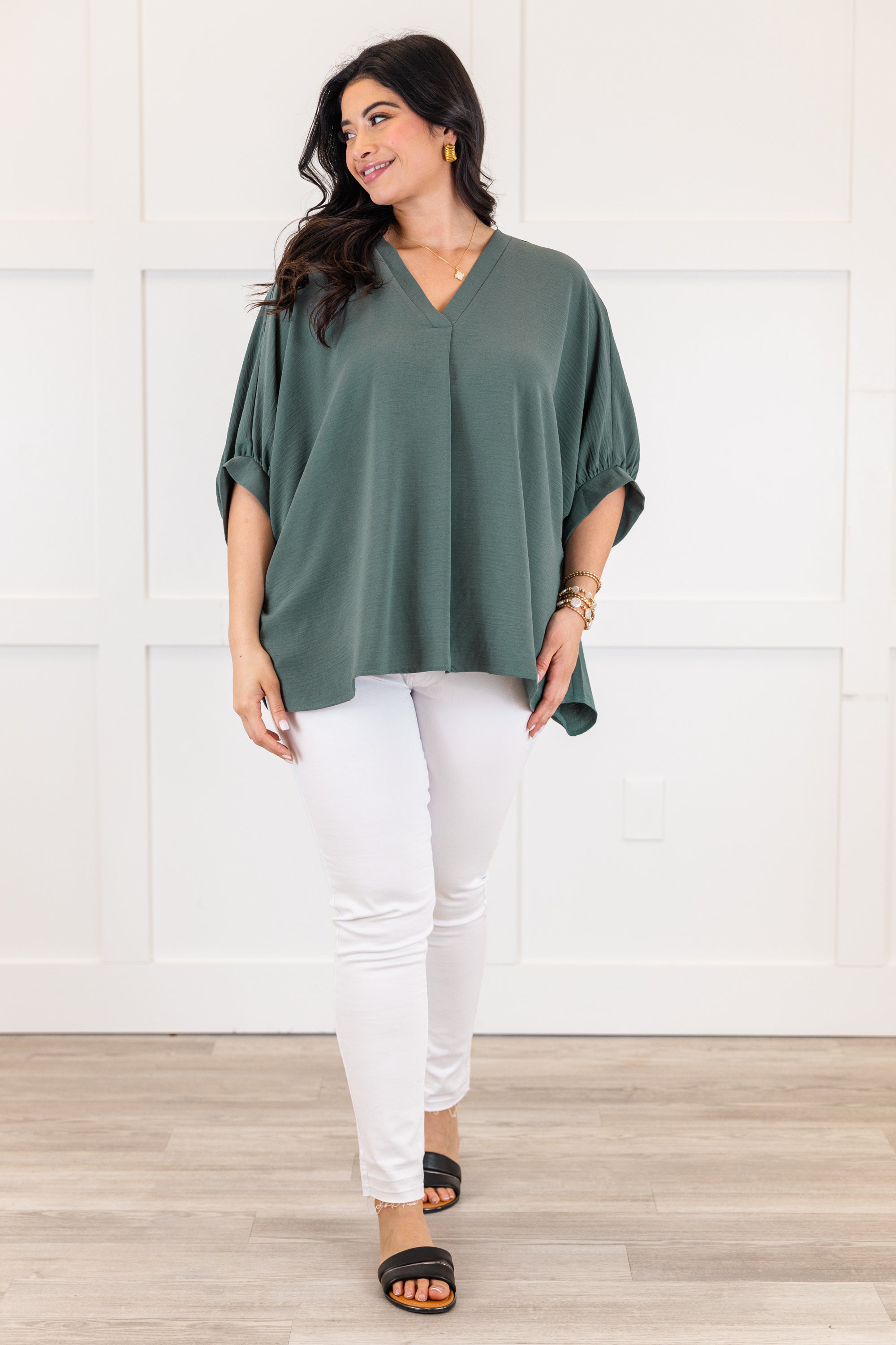 Meet Me After Midnight Top, Ash Jade