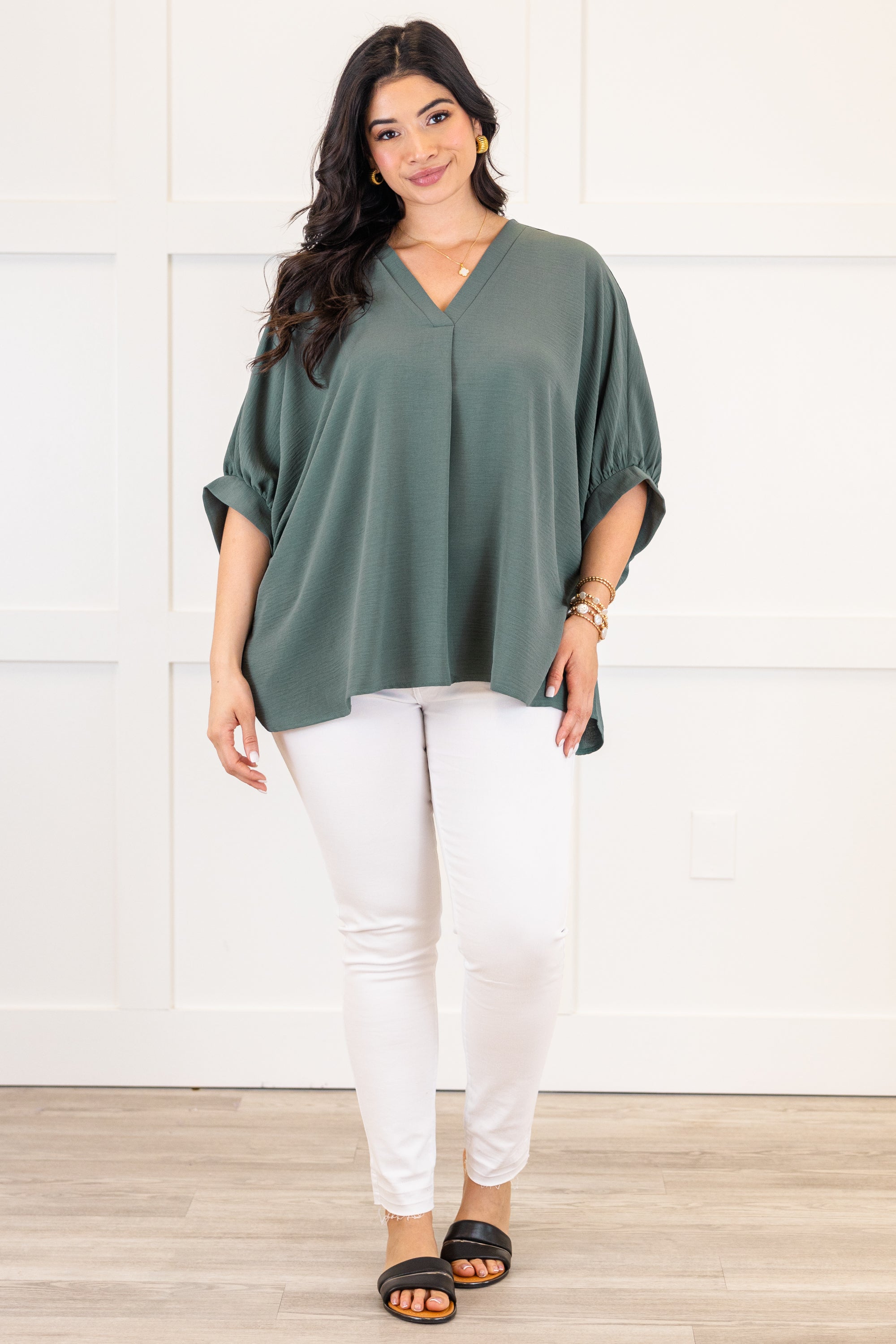 Meet Me After Midnight Top, Ash Jade