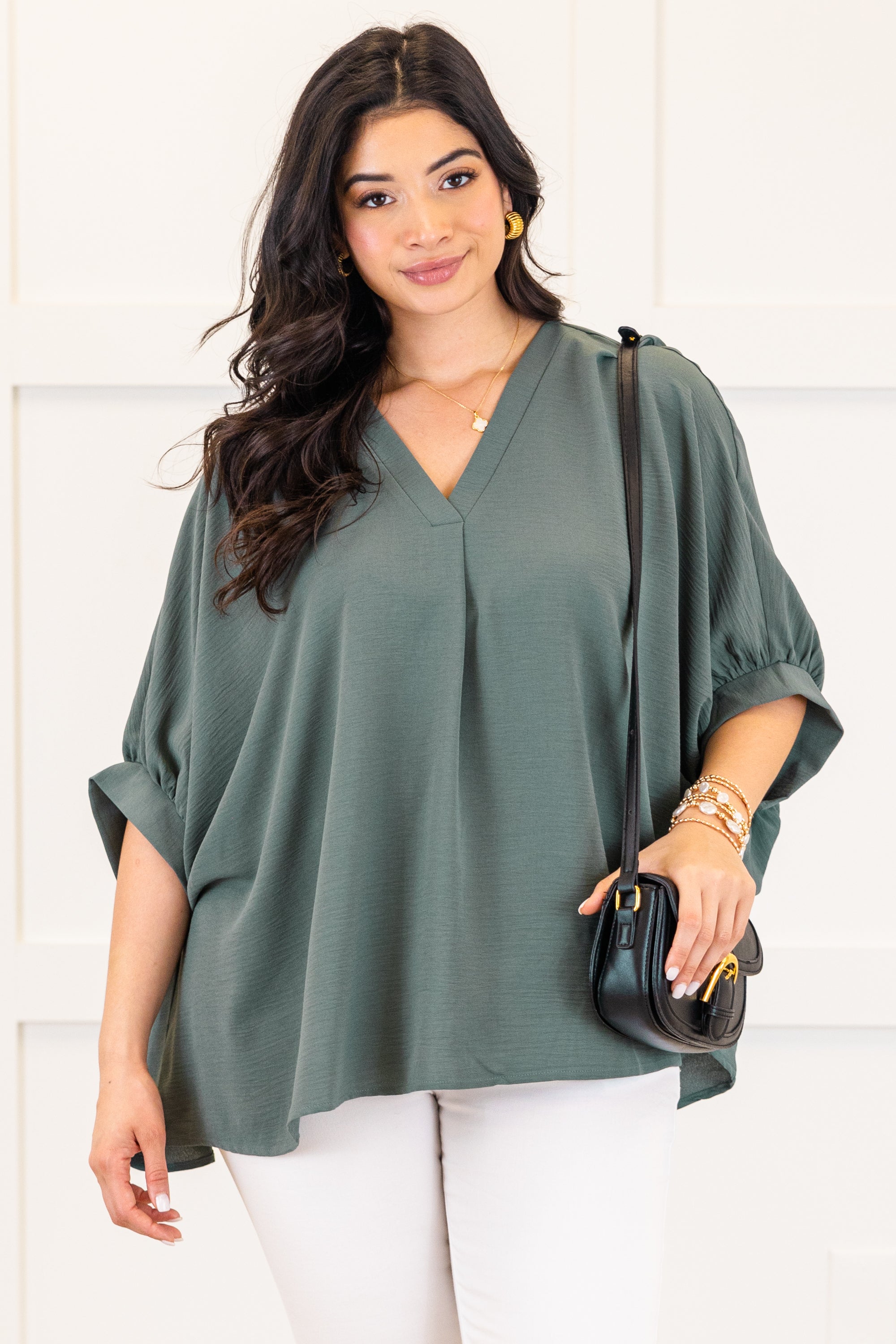 Meet Me After Midnight Top, Ash Jade
