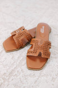Meet Me At Sunset Sandals, Brown