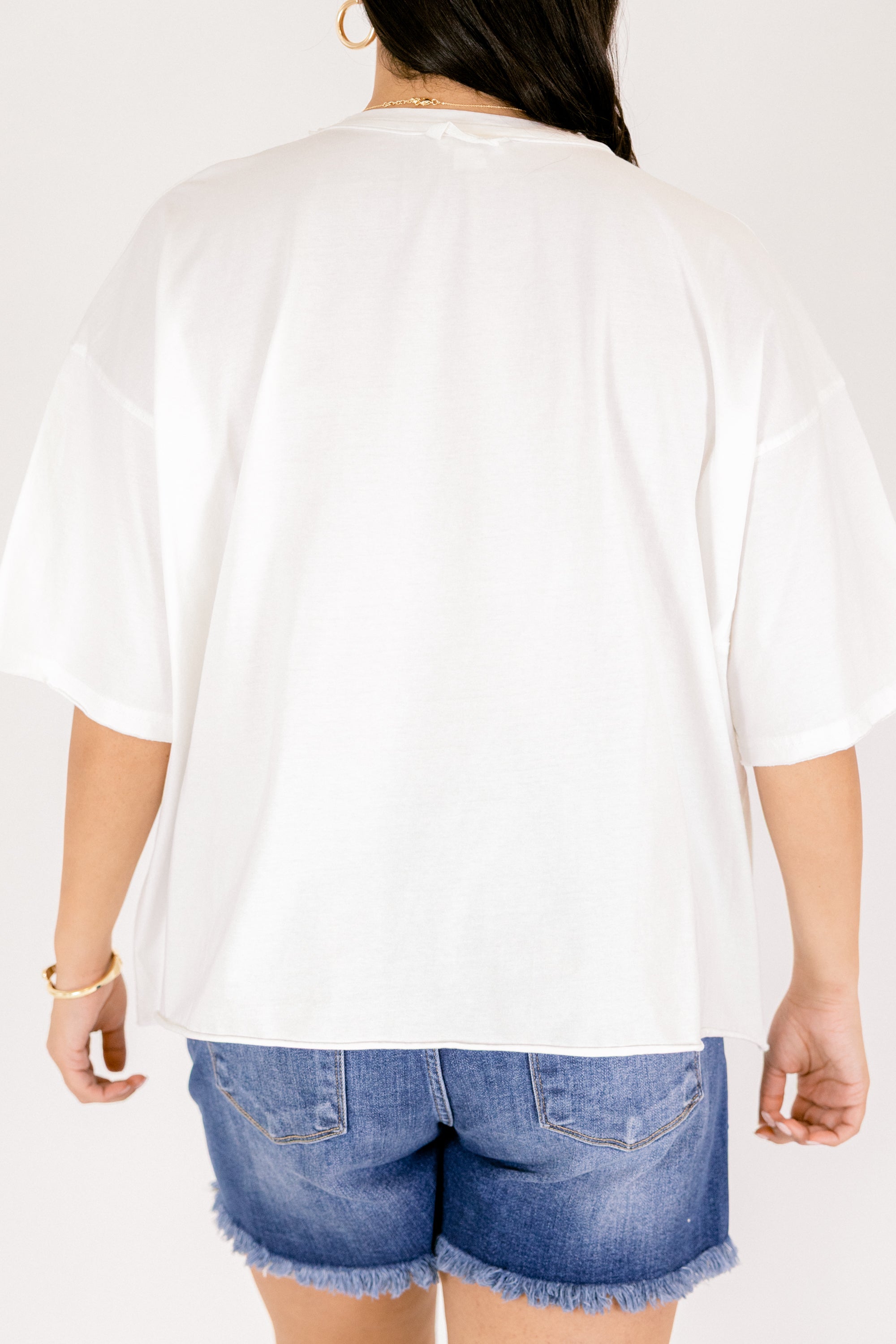 Meet Me At The Beach Vintage Wash, White