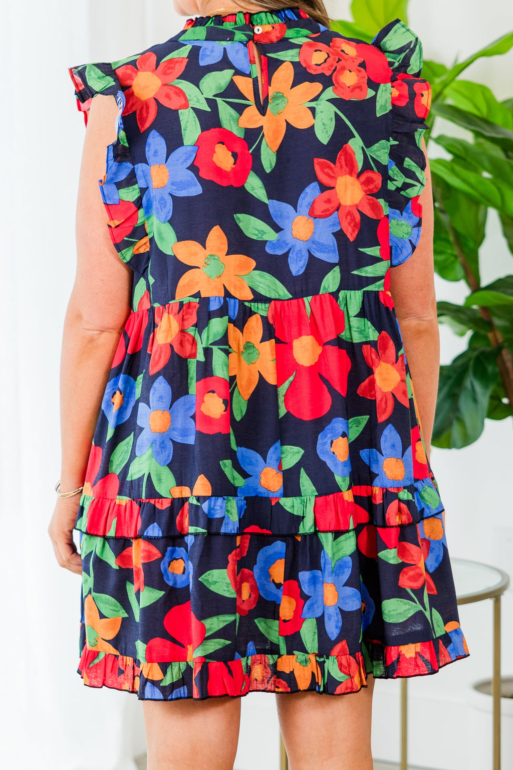 Meet Me In Mexico Dress, Navy