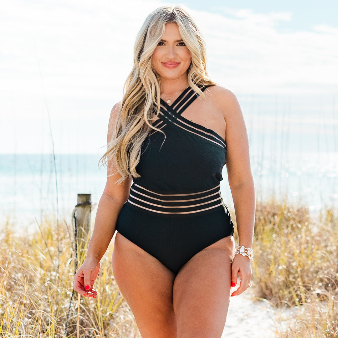 Meet Me In Miami Swimsuit, Black