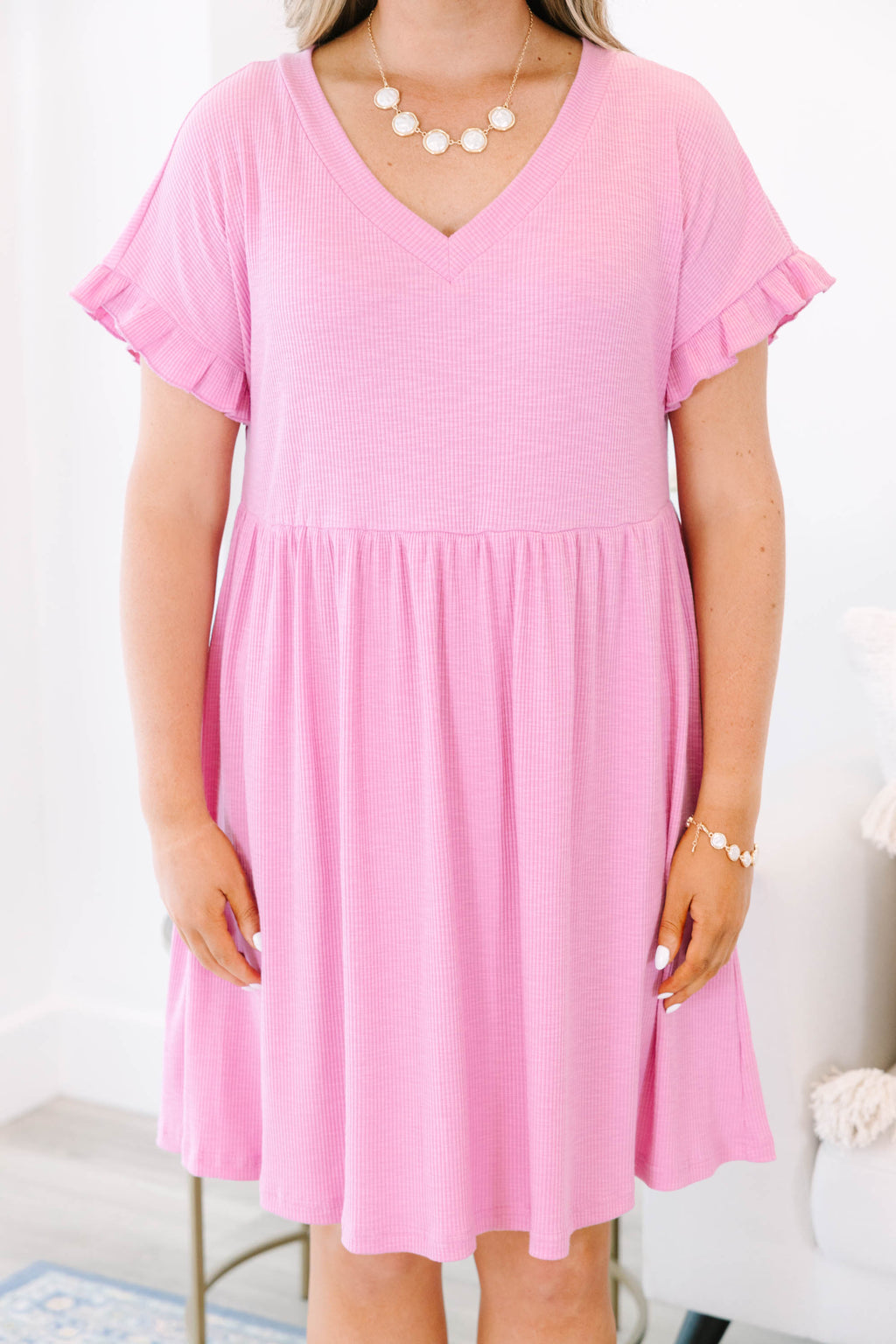 Mend Your Heart Dress, Pink