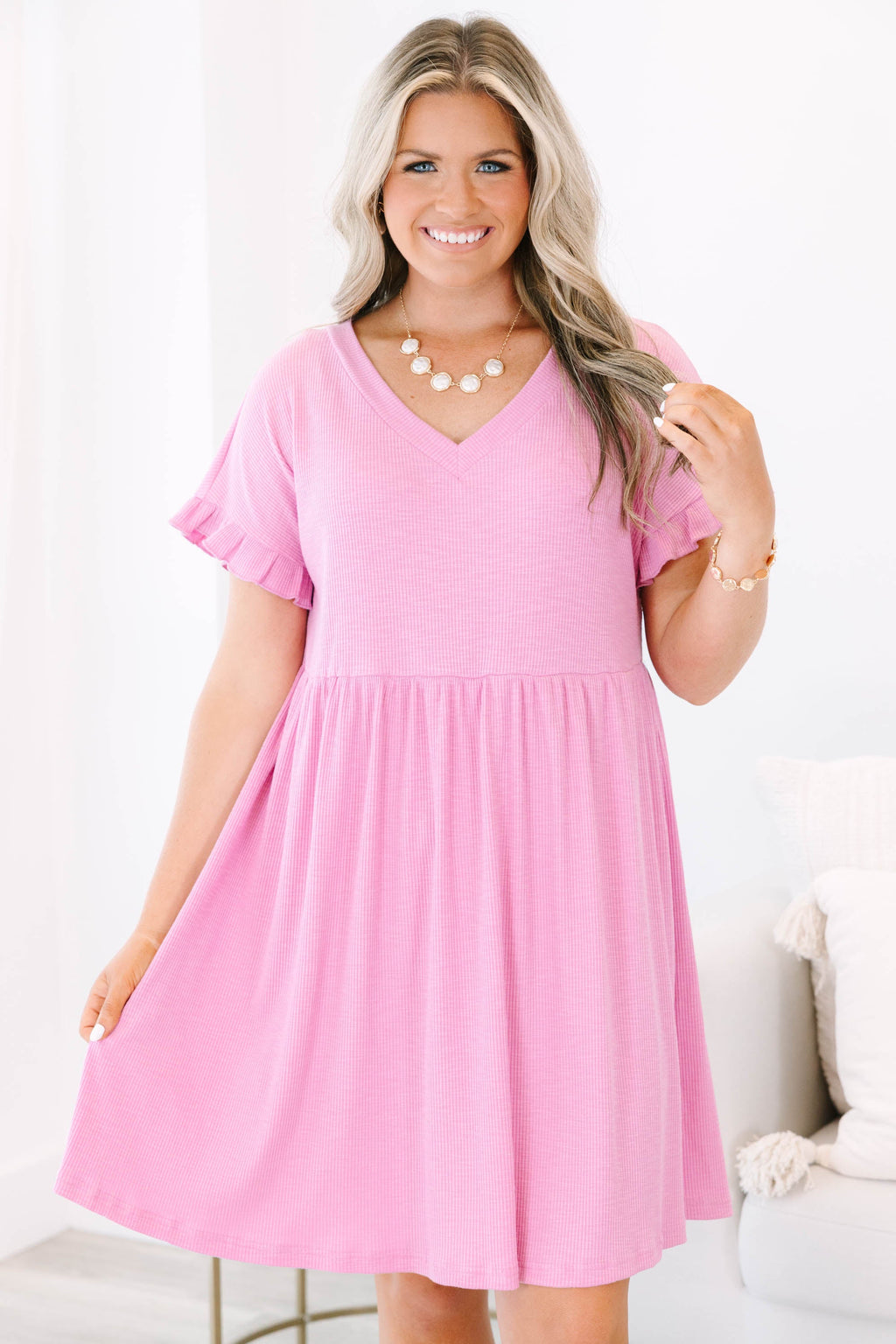 Mend Your Heart Dress, Pink
