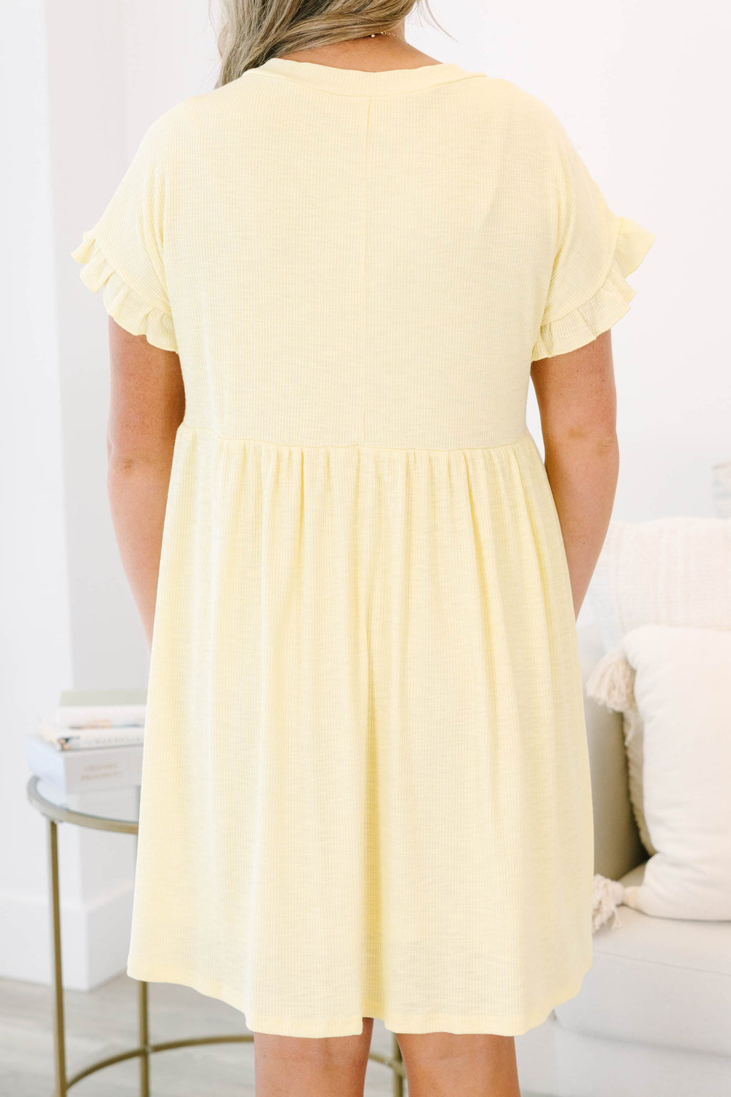 Mend Your Heart Dress, Yellow