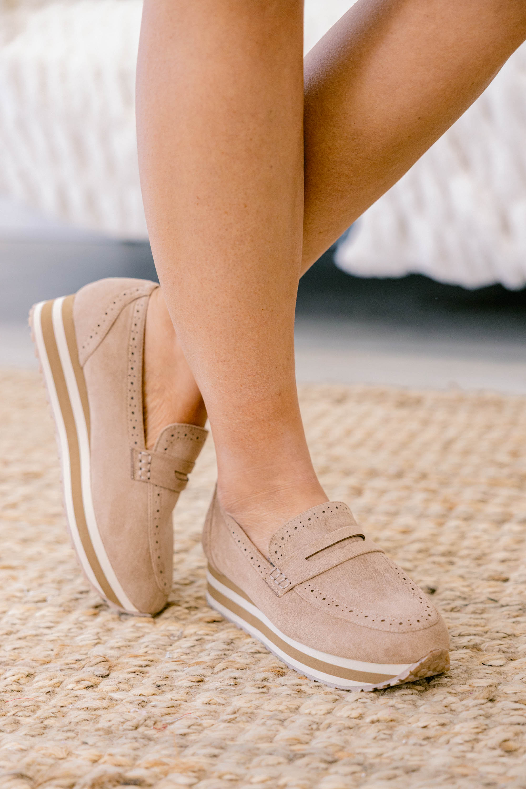 Met In The Fall Sneakers, Taupe