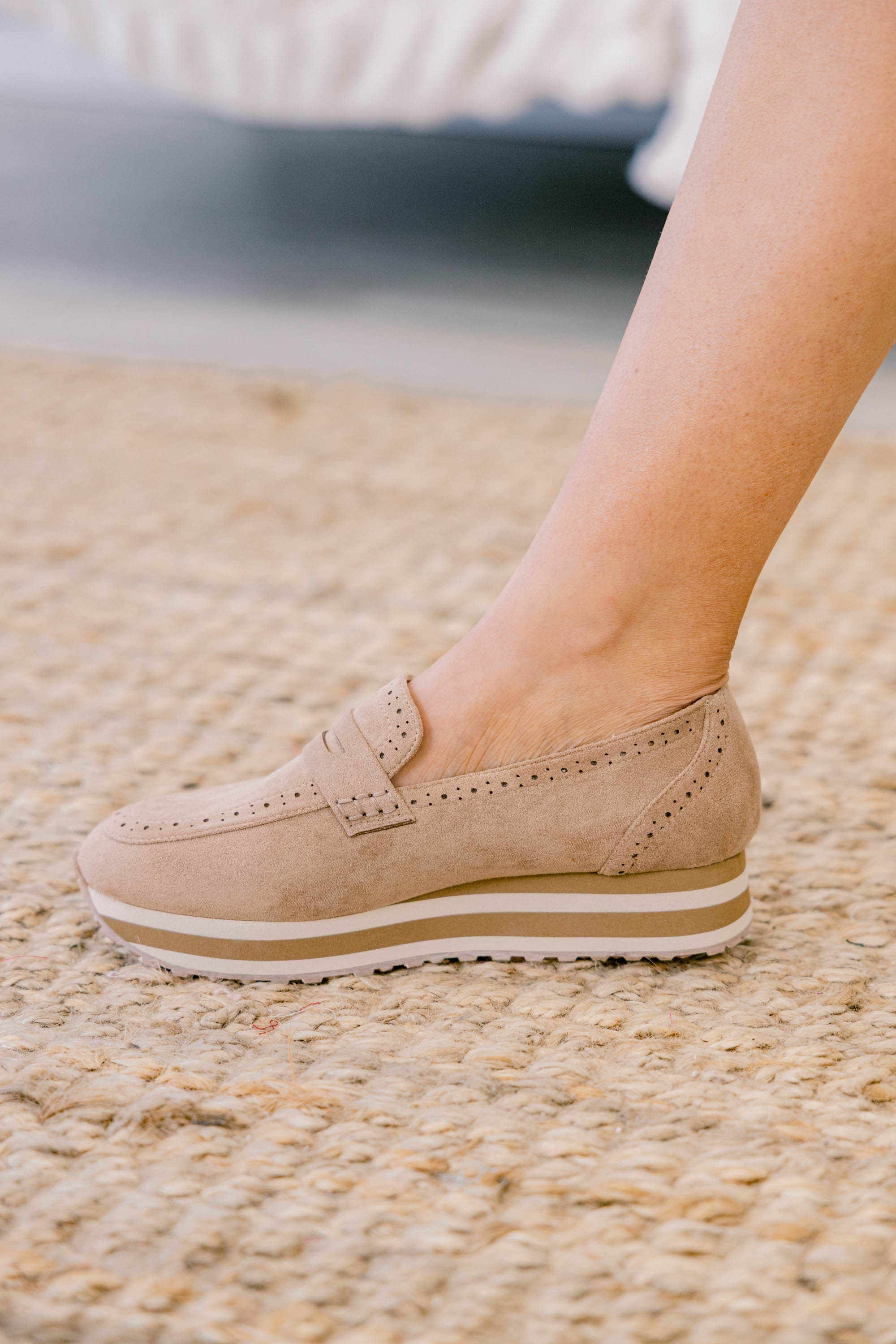 Met In The Fall Sneakers, Taupe