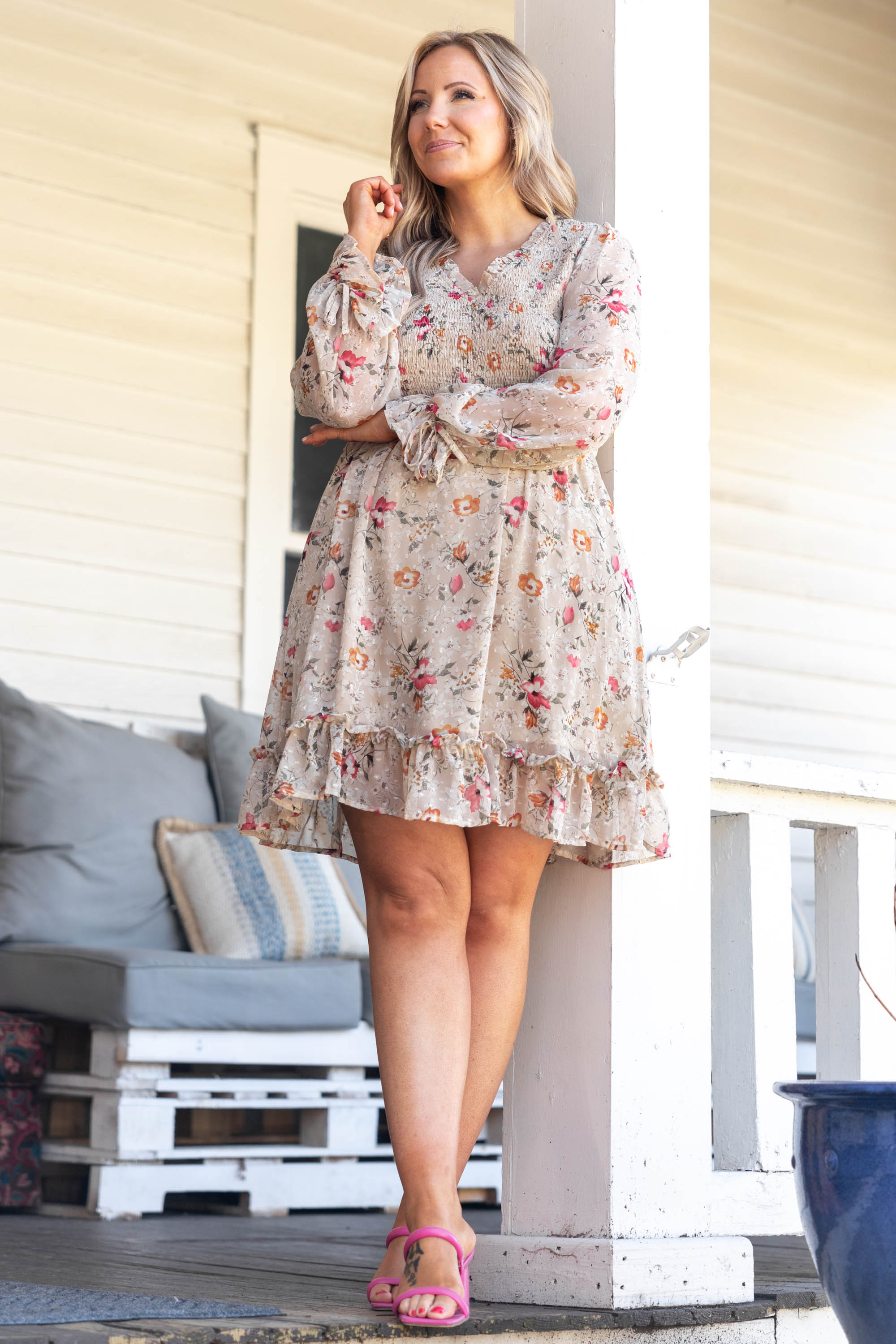 Midnight Train To Georgia Dress, Ivory