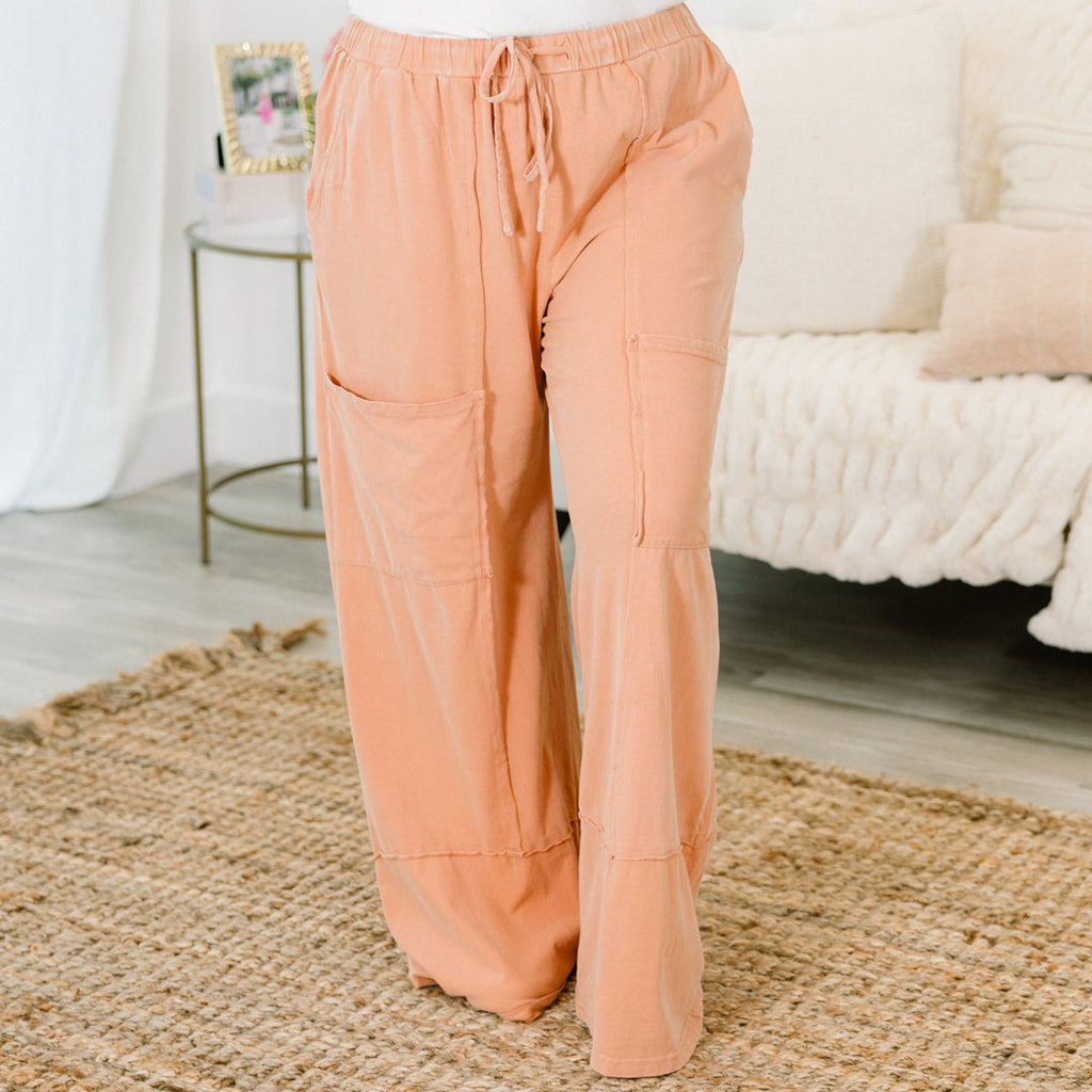 Mind Made Up Pants, Apricot