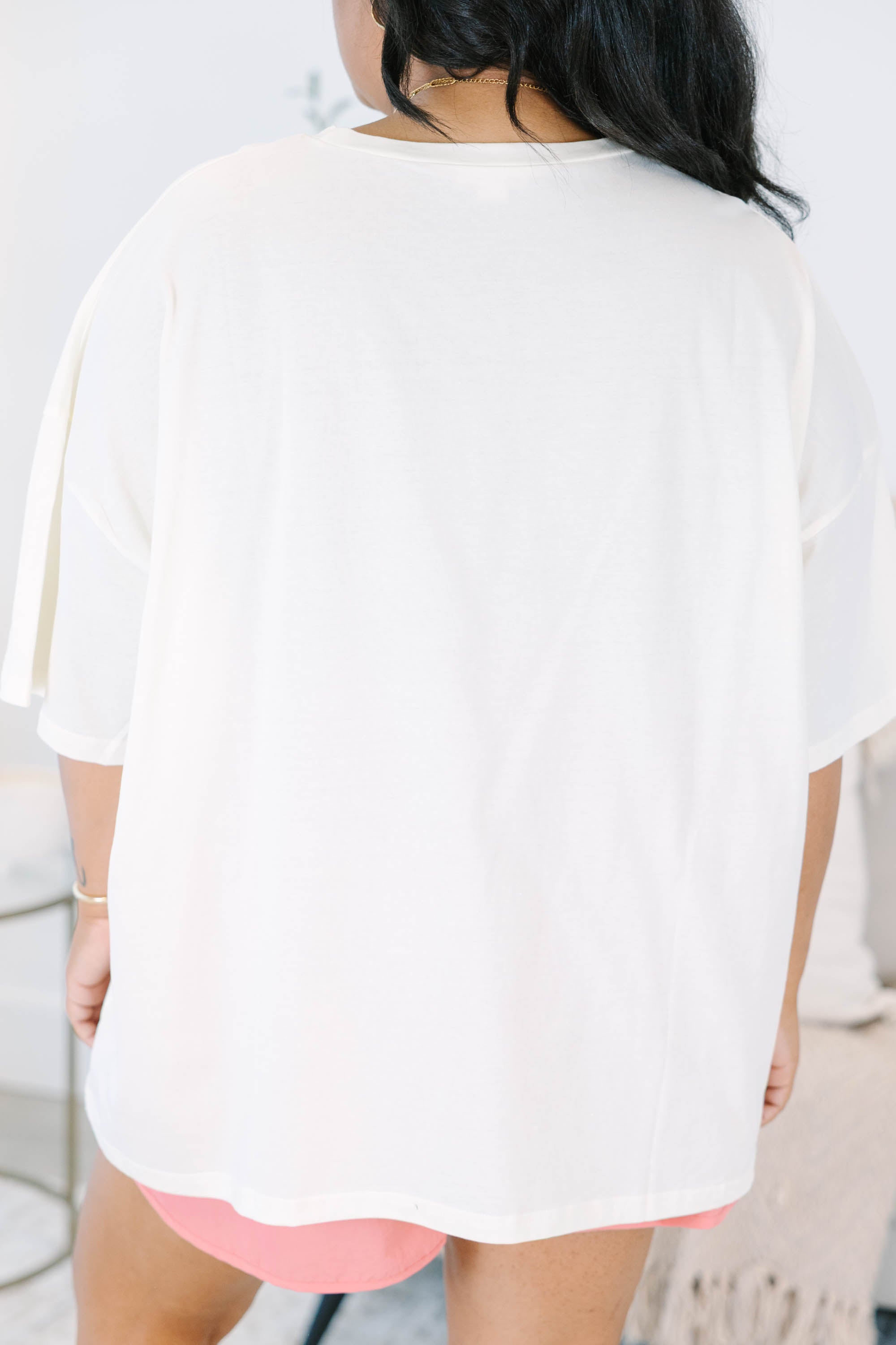 Miss Americana Boyfriend Tee, Ivory