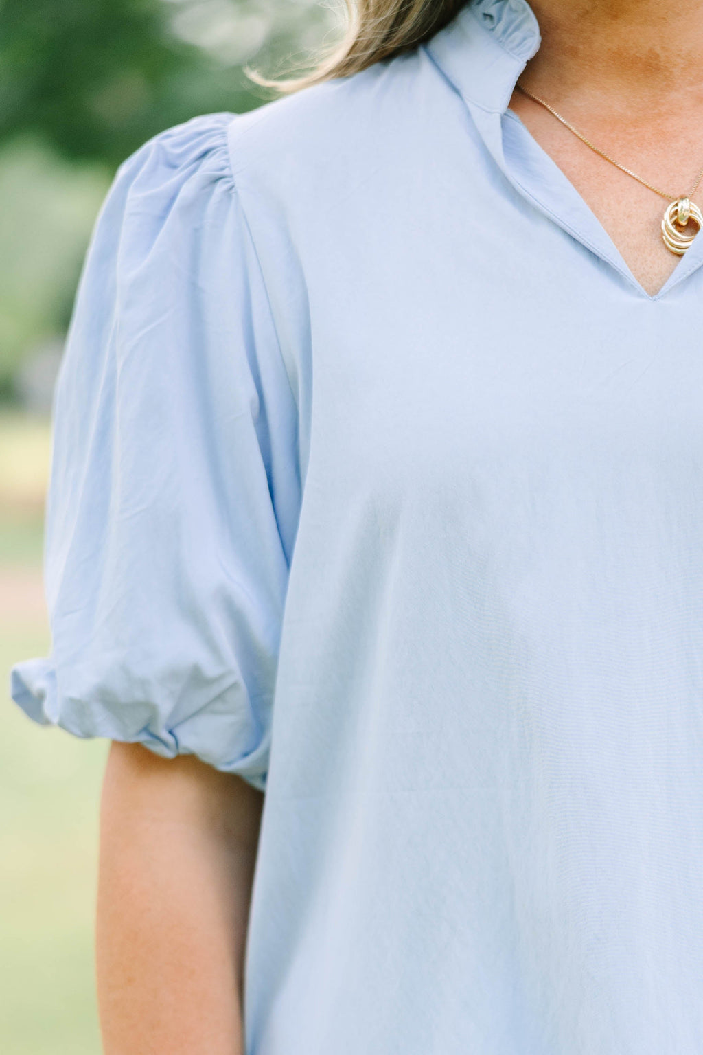 Modern Moments Top, Blue