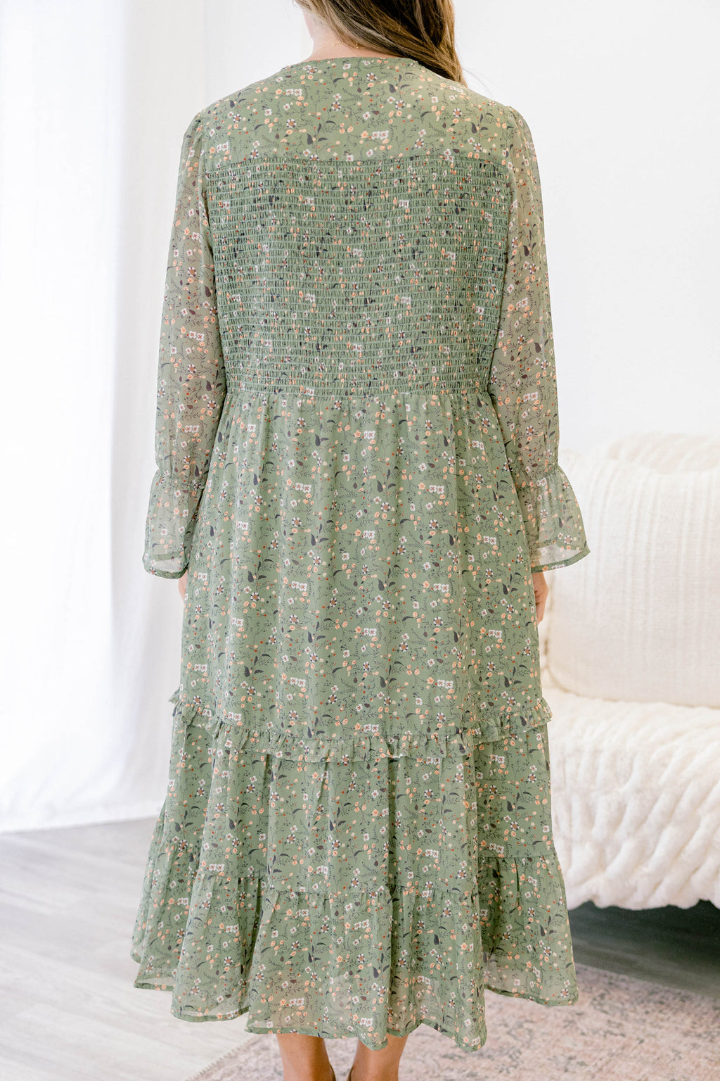 Montana Mornings Dress, Mint Floral