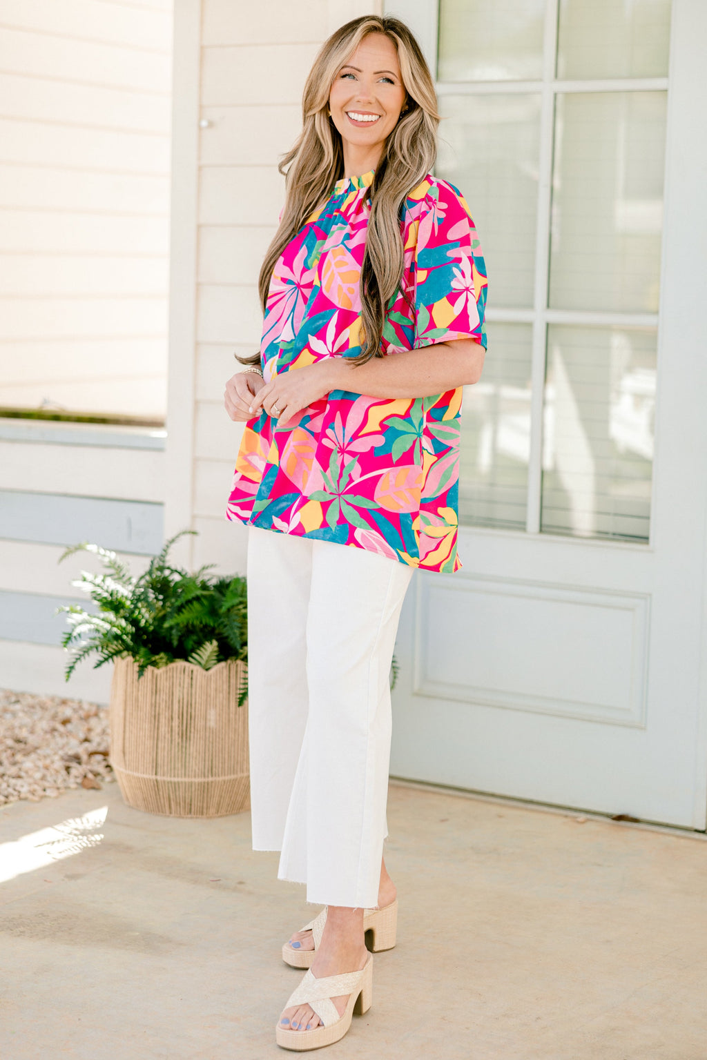 Mood Setter Top, Fuchsia