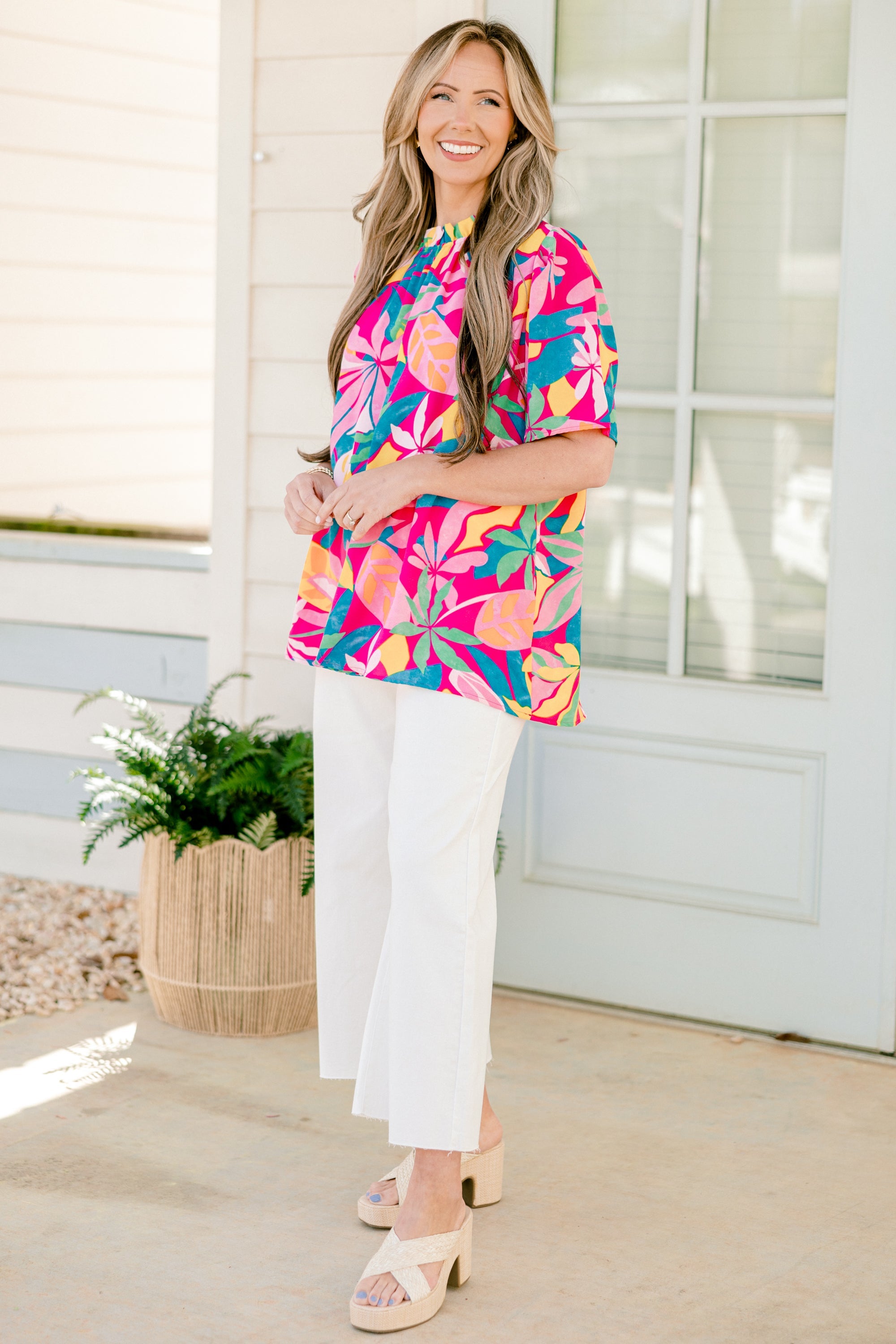 Mood Setter Top, Fuchsia