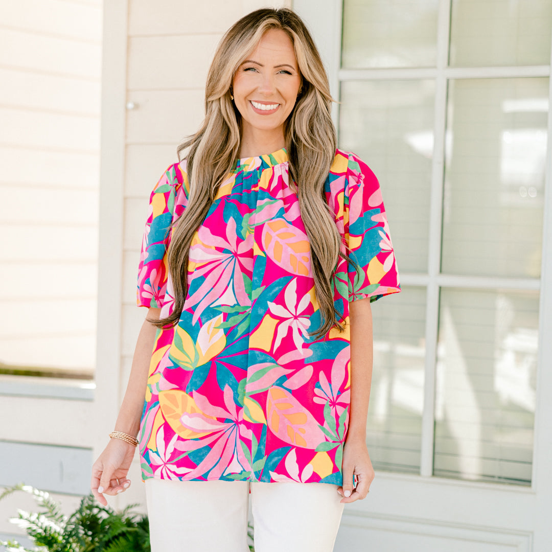 Mood Setter Top, Fuchsia