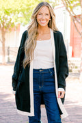 Moonlight Waltz Cardigan, Black/Cream