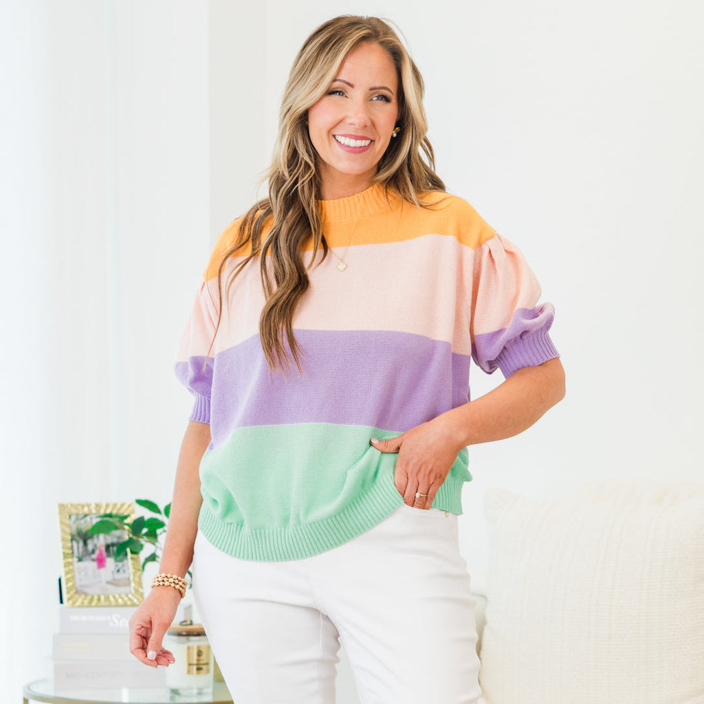 Morning Air Sweater, Multi