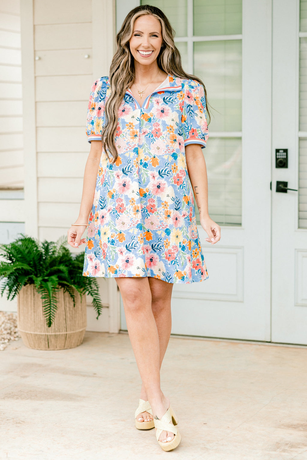 Morning Walk Dress, Pink