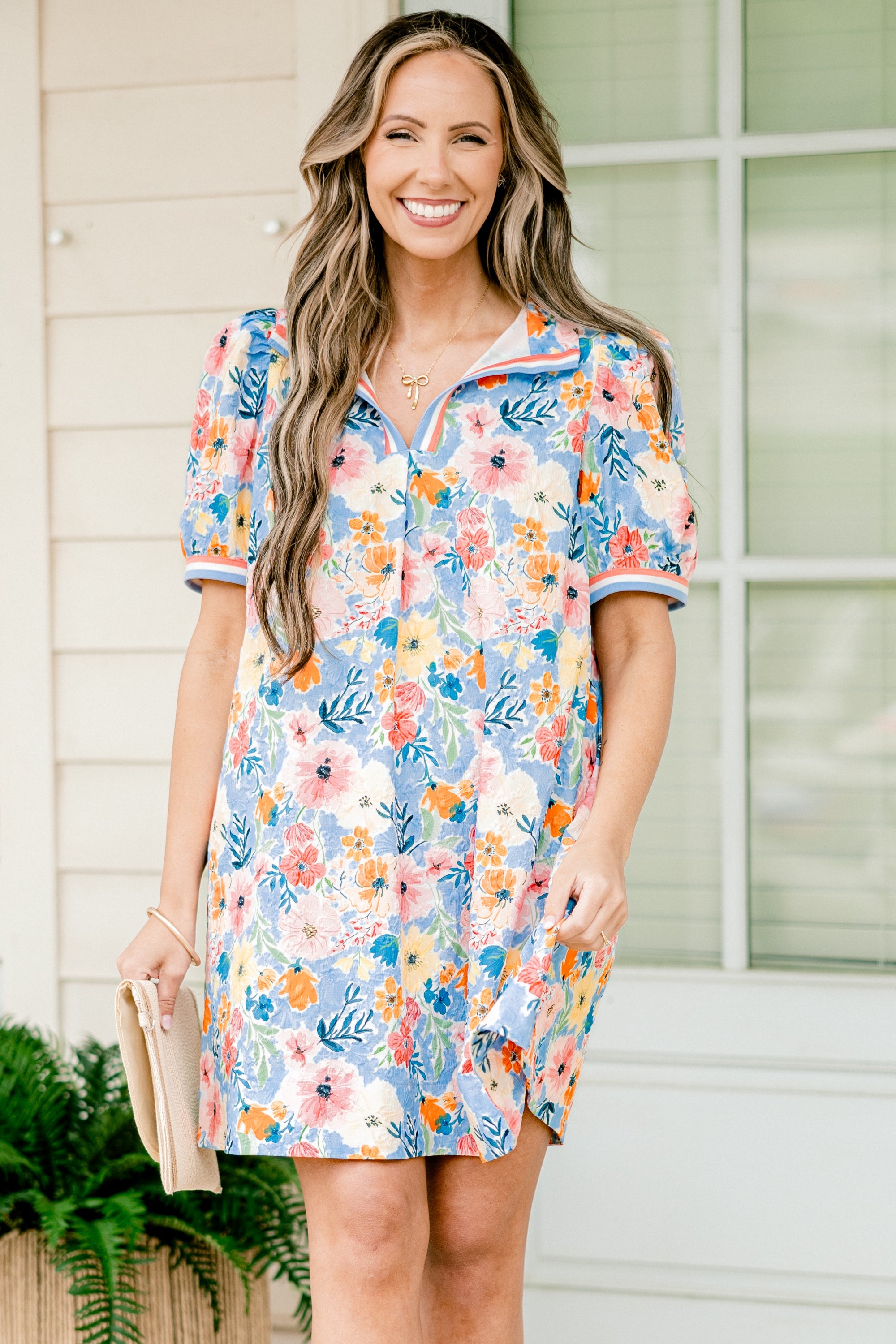 Morning Walk Dress, Pink