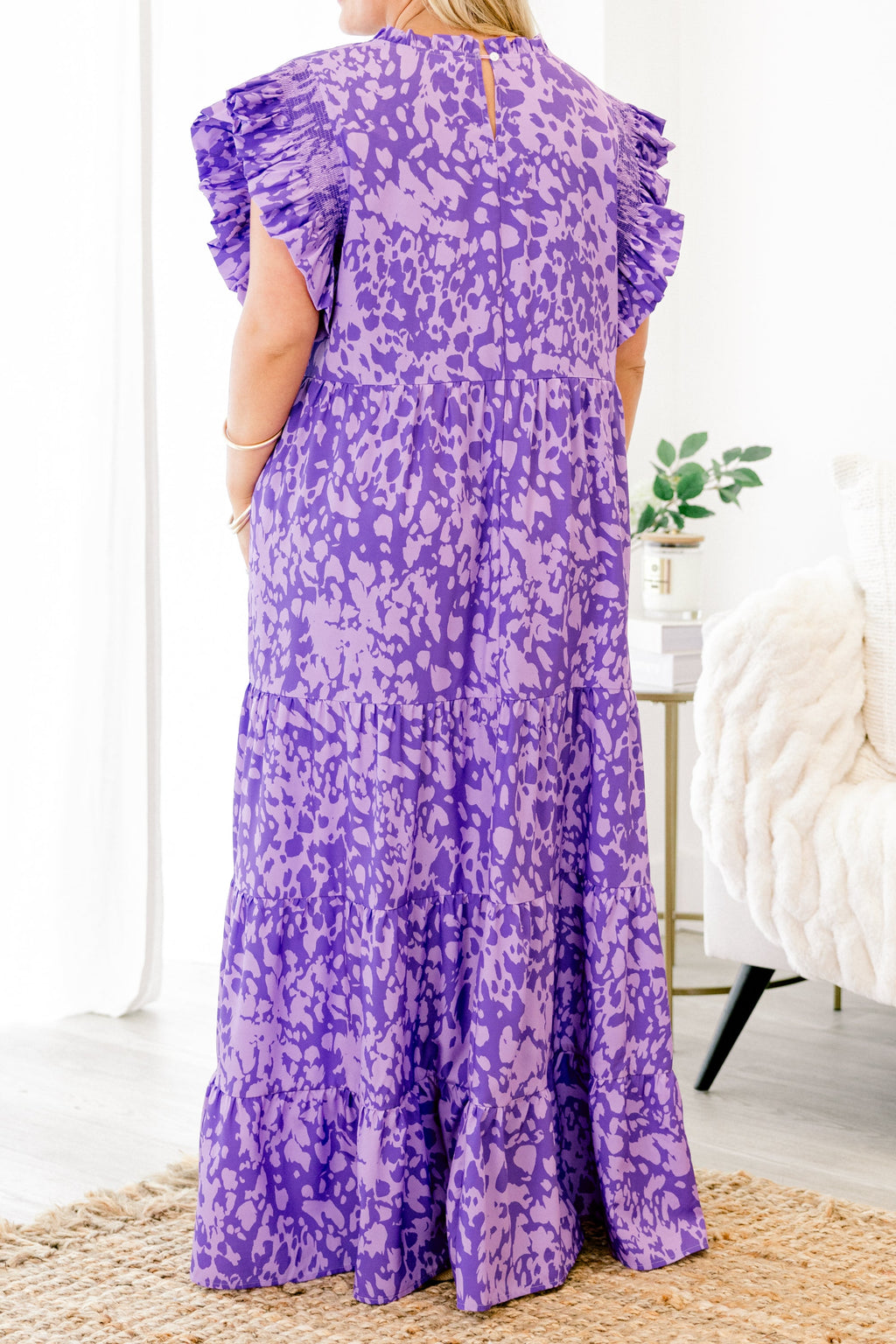 Mossy Meadows Maxi Dress, Purple