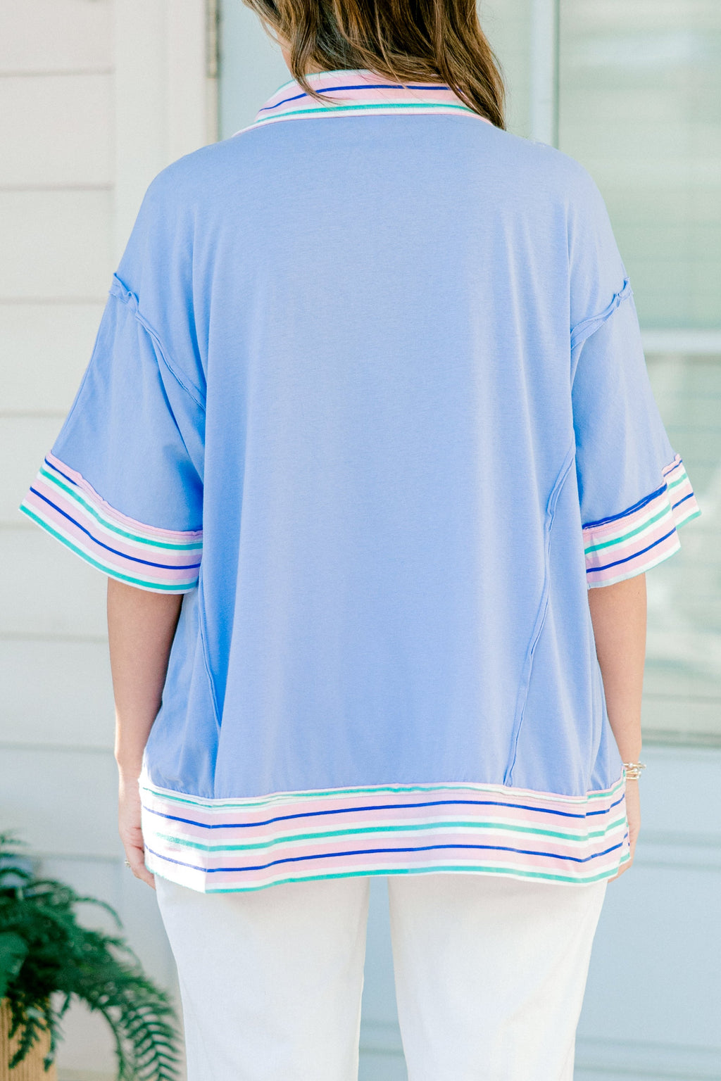 Much Better Now Top, Periwinkle