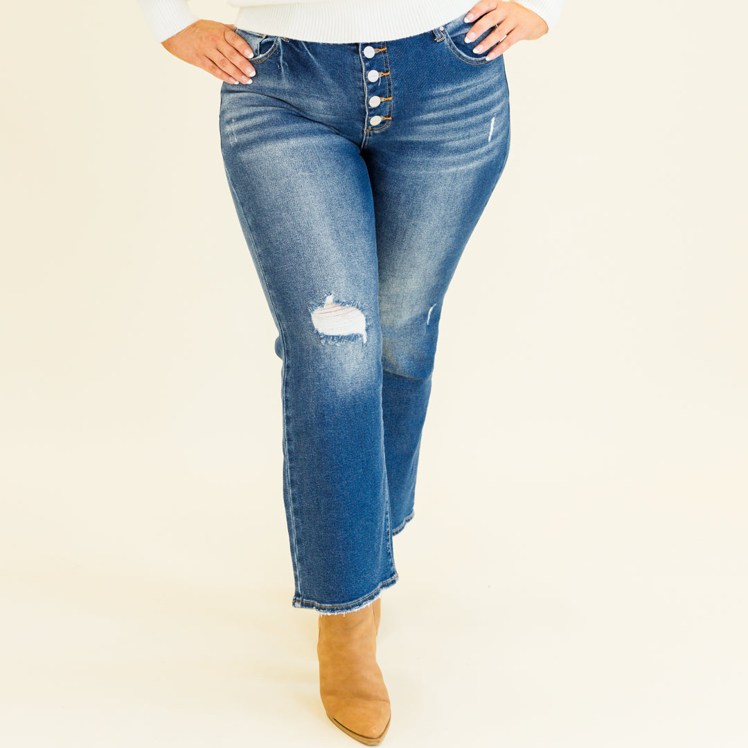Much To Do Jeans, Dark Wash