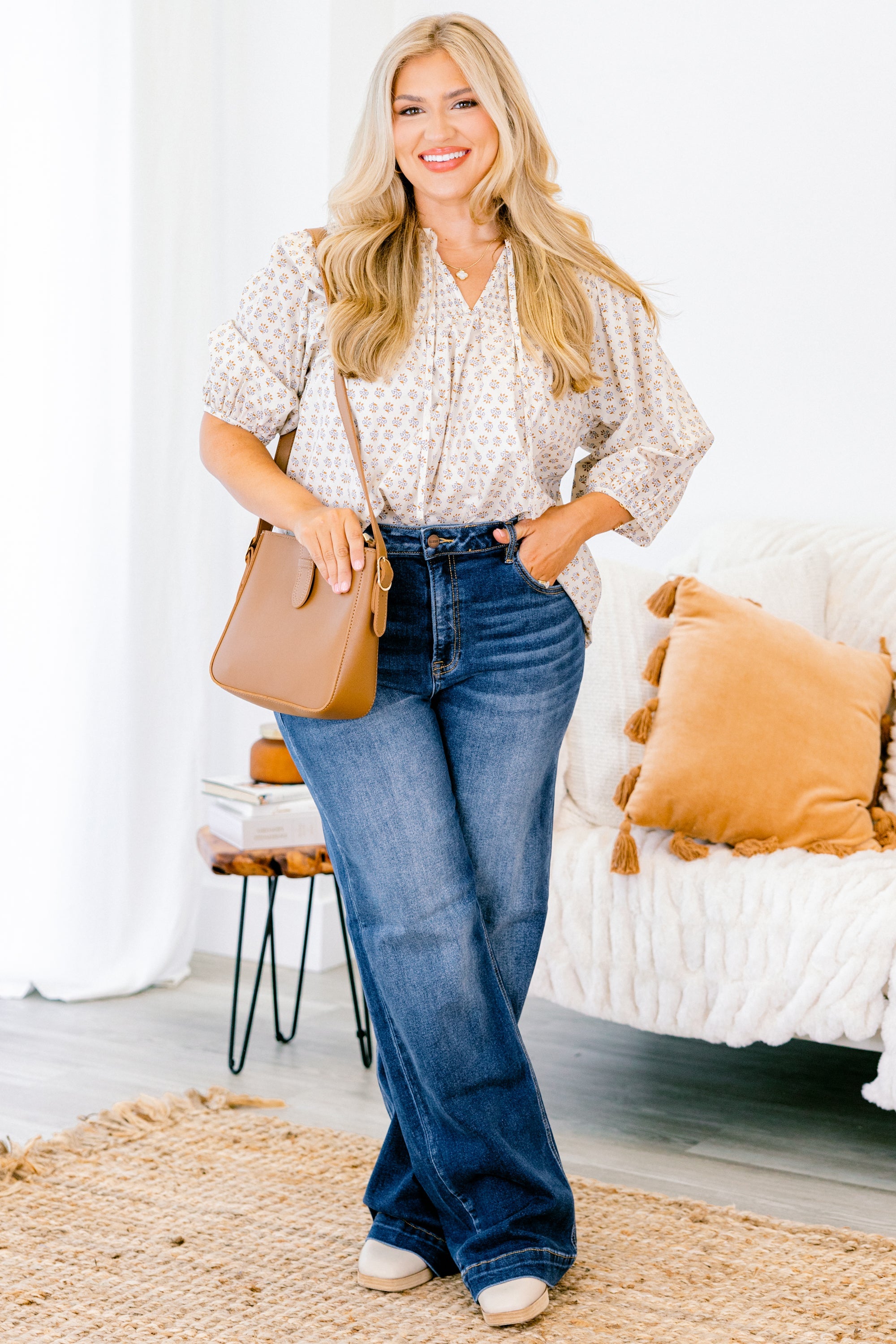 Music To My Heart Jeans, Dark Wash