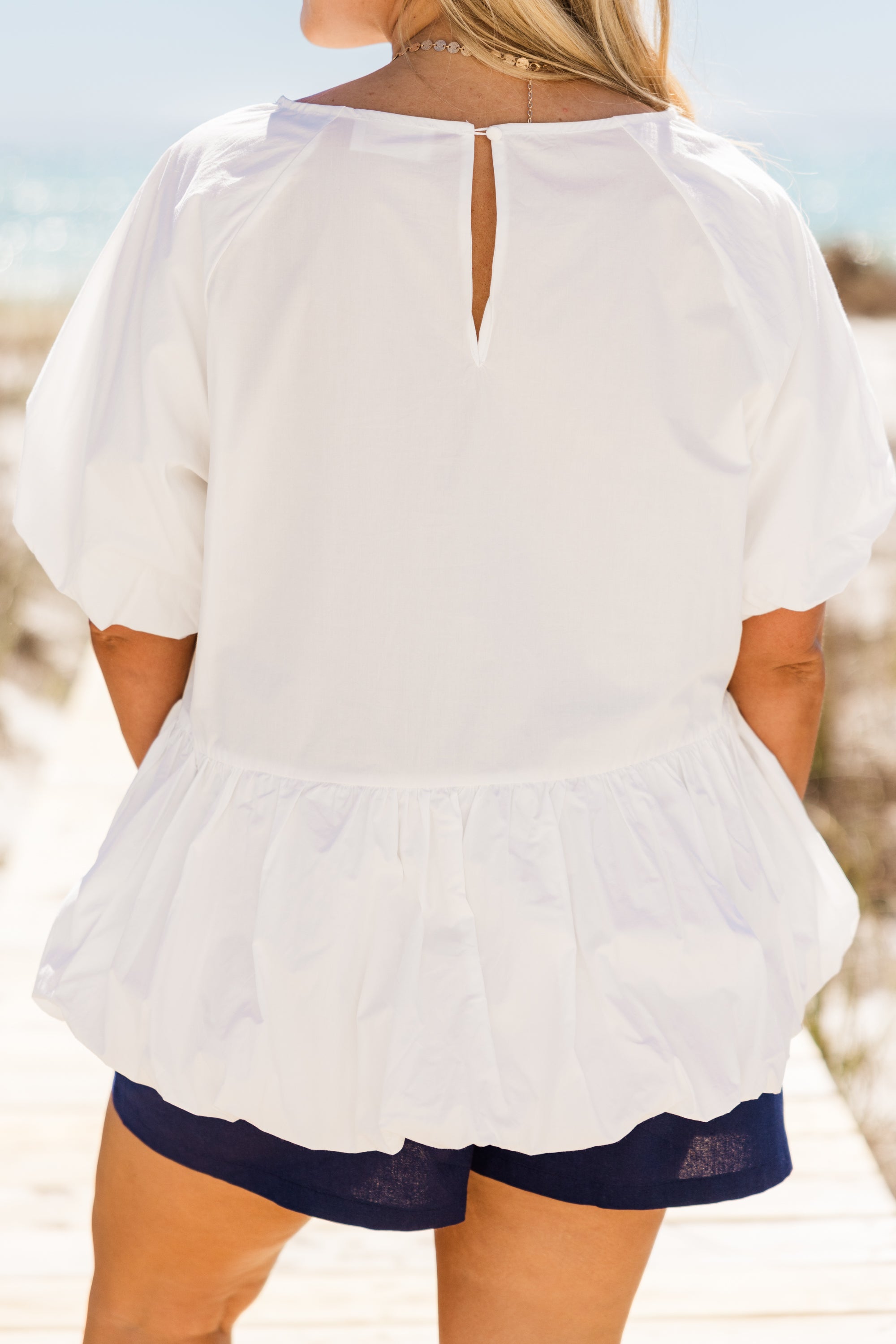 My Call Top, White